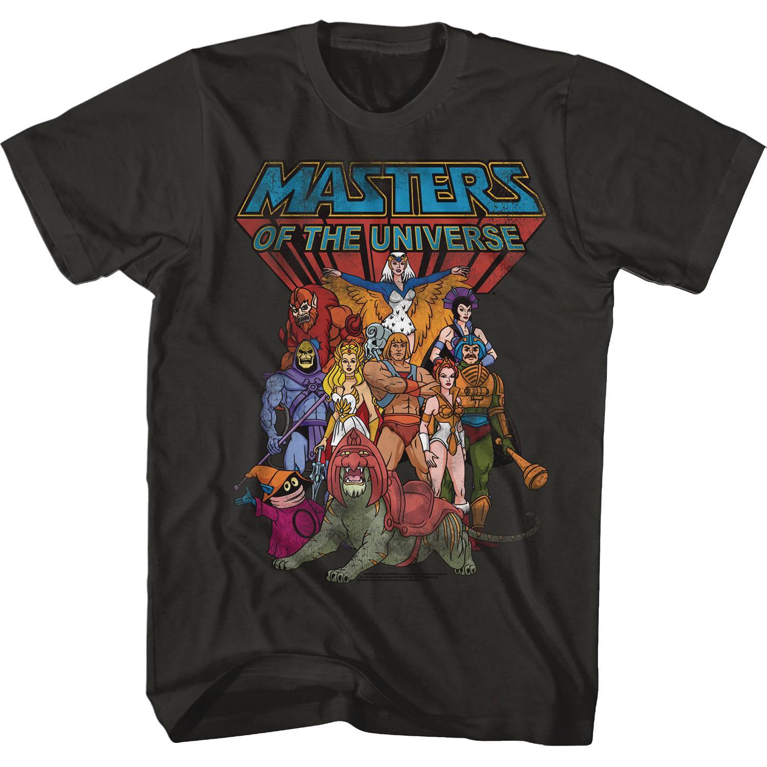 NOV222318 - MASTERS OF THE UNIVERSE THE WHOLE GANG T/S SM - Previews World