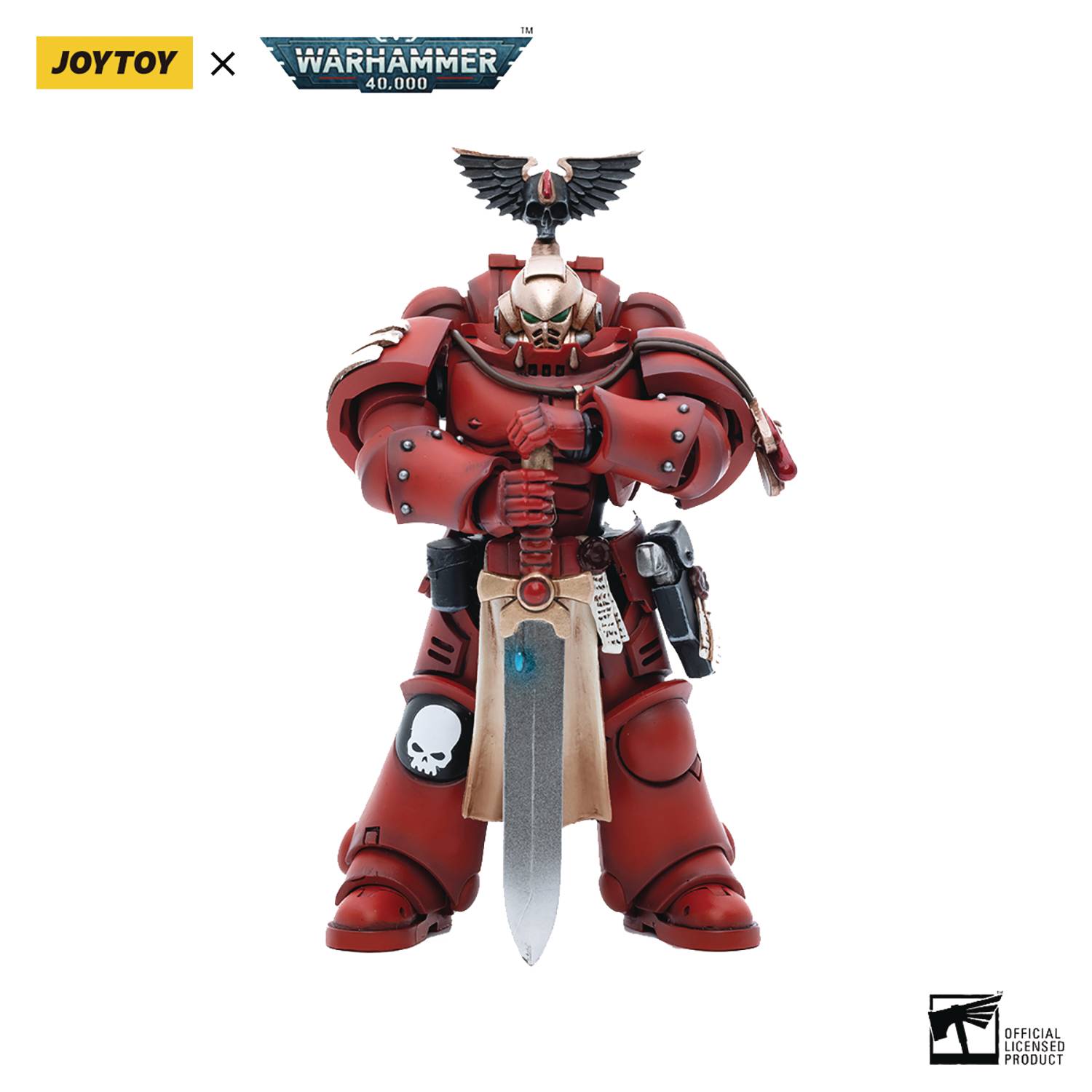 JUL229127 - JOYTOY WH 40K BLOOD ANGELS VETERAN VIGNA 1/18 FIG