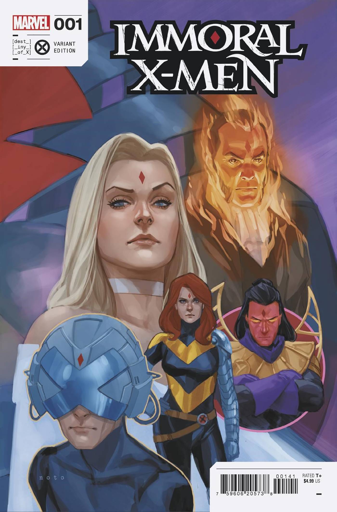 IMMORAL X-MEN #1 (OF 3) NOTO SOS FEBRUARY CONNECTING VAR