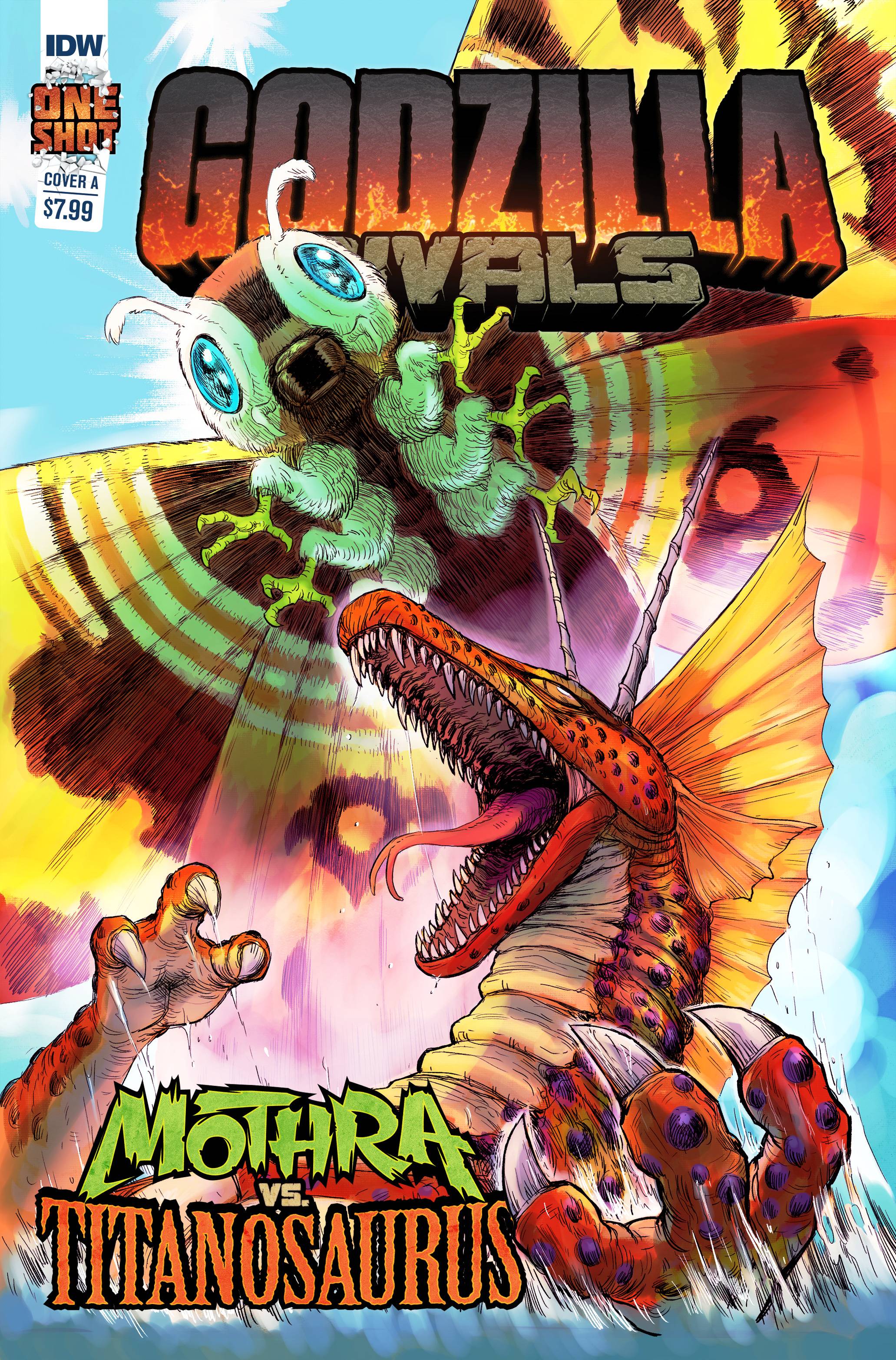 GODZILLA RIVALS MOTHRA VS TITANOSAURUS CVR A WIND (MR)