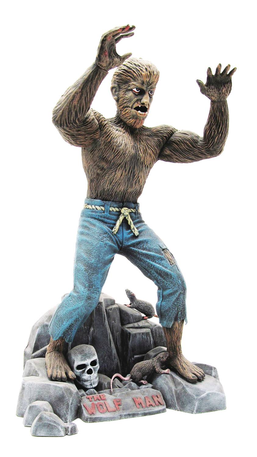 WOLFMAN GLOW 1/18 SCALE MODEL KIT  (O/A)