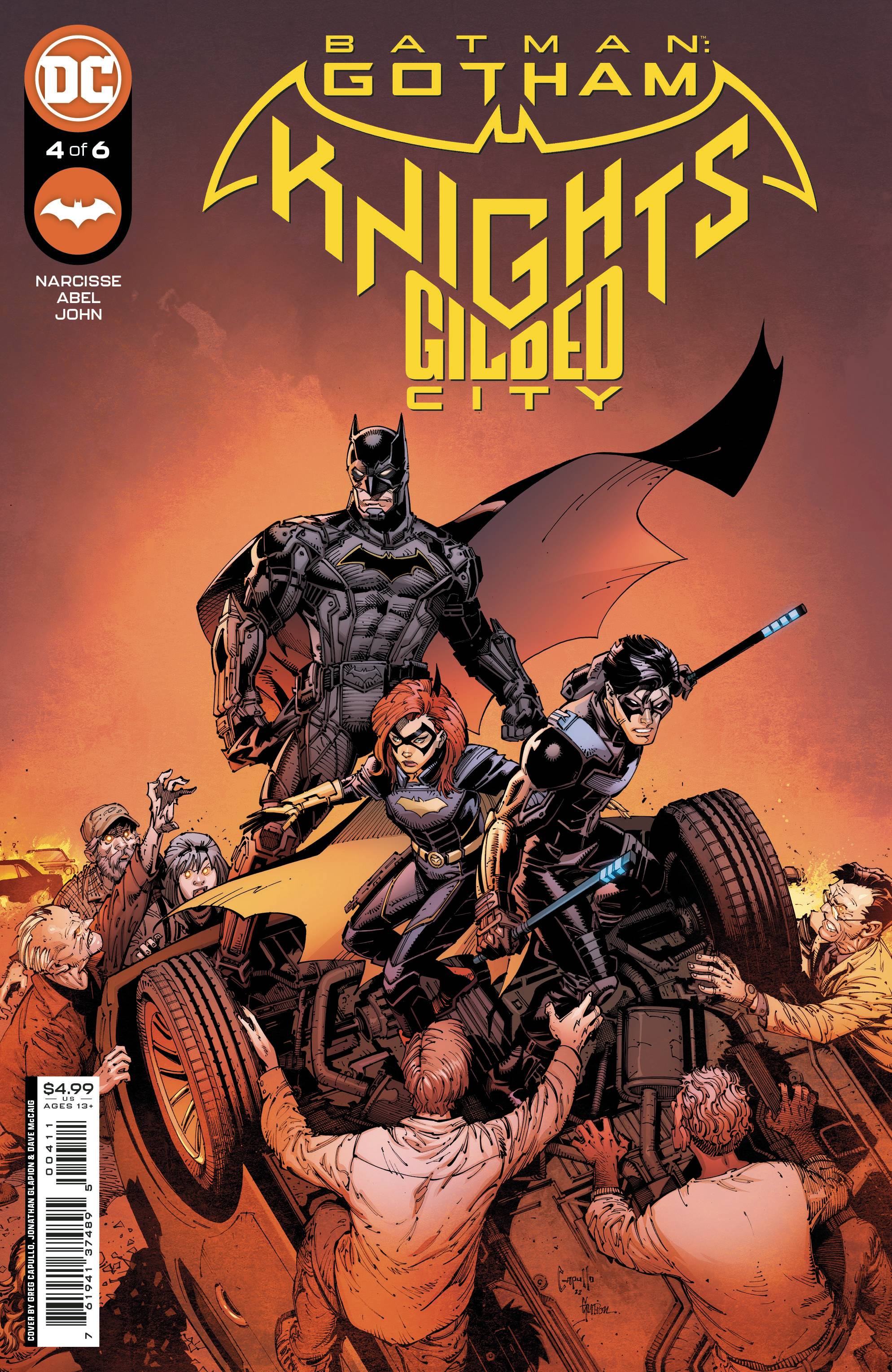 NOV223521 - BATMAN GOTHAM KNIGHTS GILDED CITY #4 (OF 6) CVR A CAPULLO -  Previews World