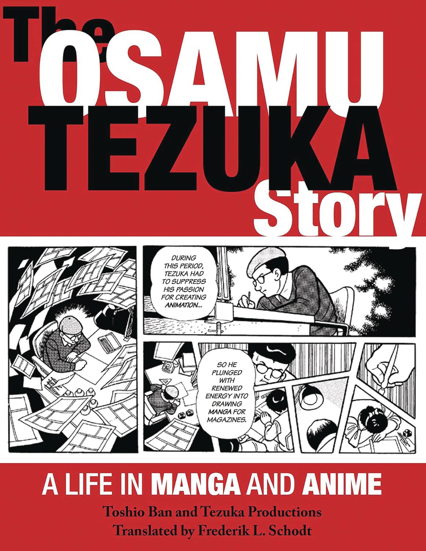 OSAMU TEZUKA STORY LIFE IN MANGA & ANIME SC NEW PTG