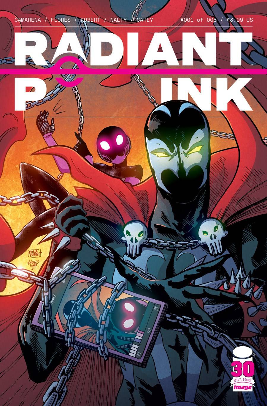 Radiant pink comic