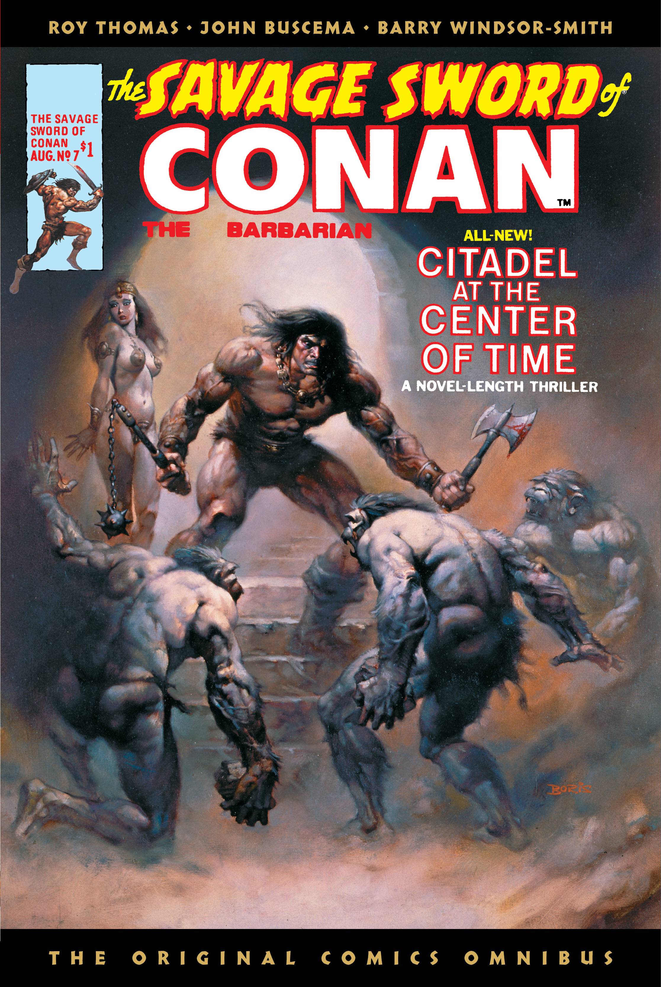 SAVAGE SWORD CONAN ORIGINAL OMNI DIRECT MARKET GN VOL 01 (RE