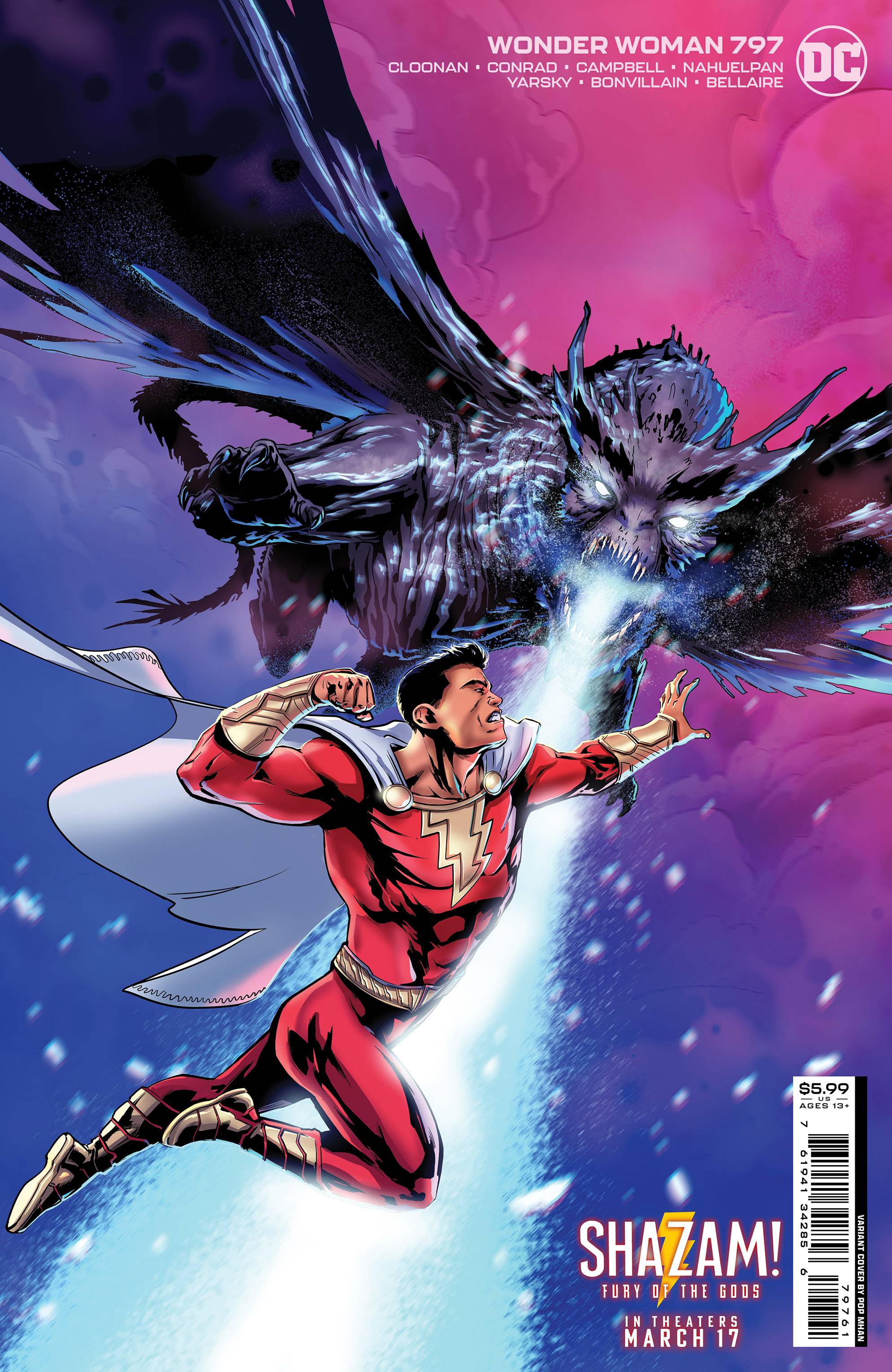 DC Multiverse Shazam! Fury of the Gods Wonder Woman Action Figure