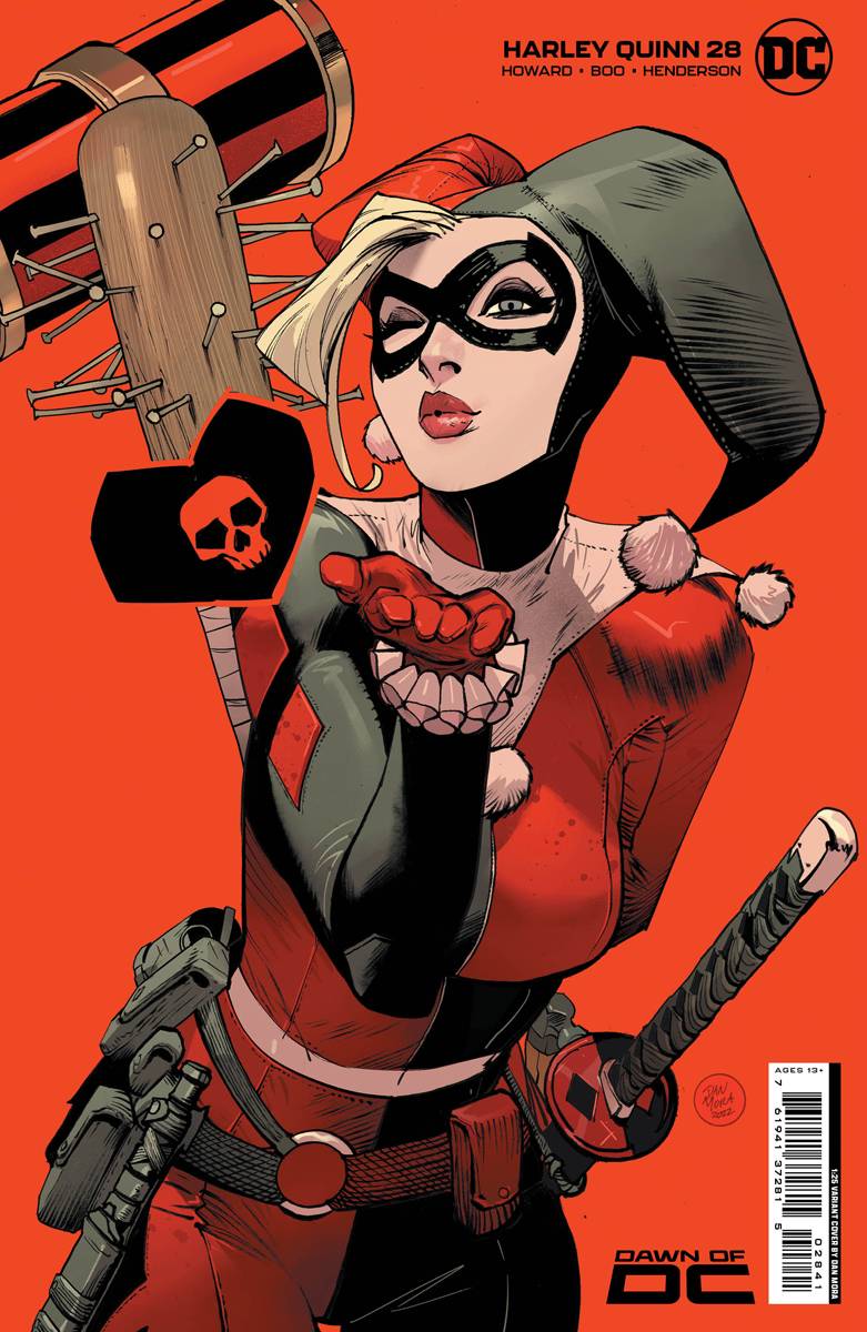 Jan233287 Harley Quinn 28 Cvr D Inc 125 Dan Mora Card Stock Var Previews World 4573