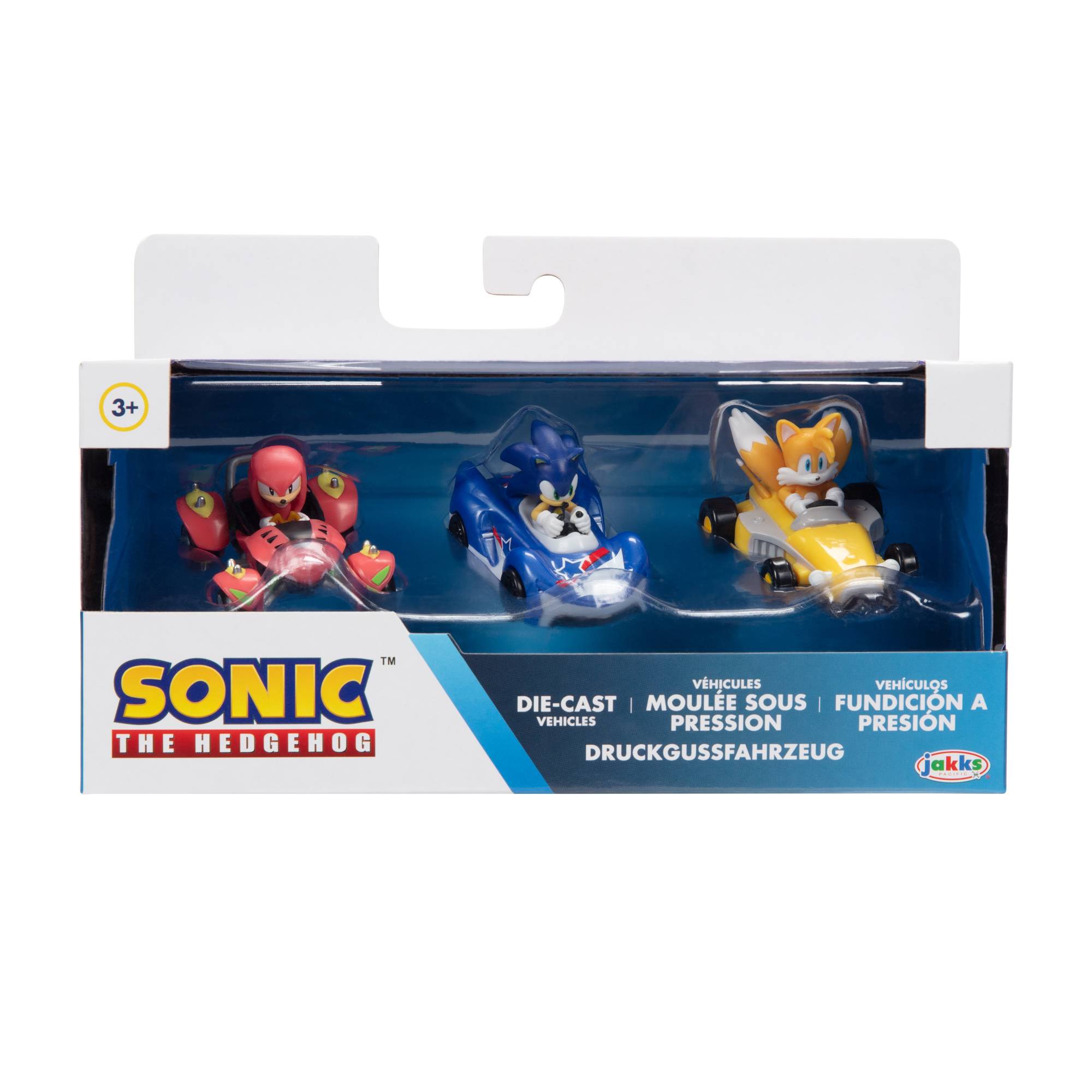 Sonic 3 Collector 16-bit Figure Pack 3pk