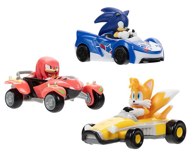 DEC228701 - SONIC 1/64 DIE-CAST VEHICLES WV4 ASST - Previews World