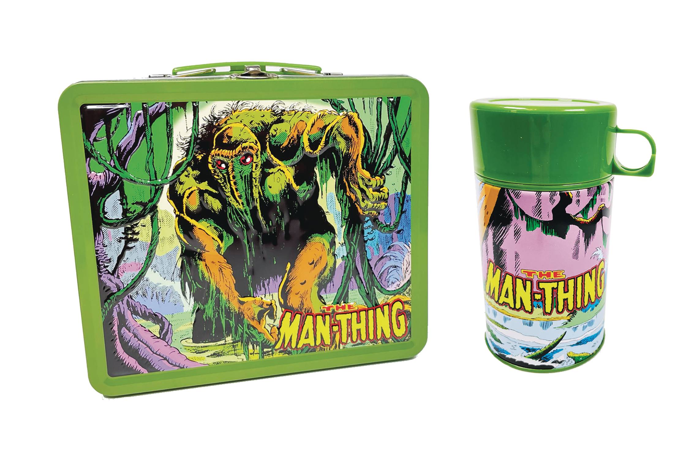SDCC 2023 TIN TITANS MARVEL MAN-THING PX LUNCHBOX & BEV CONT