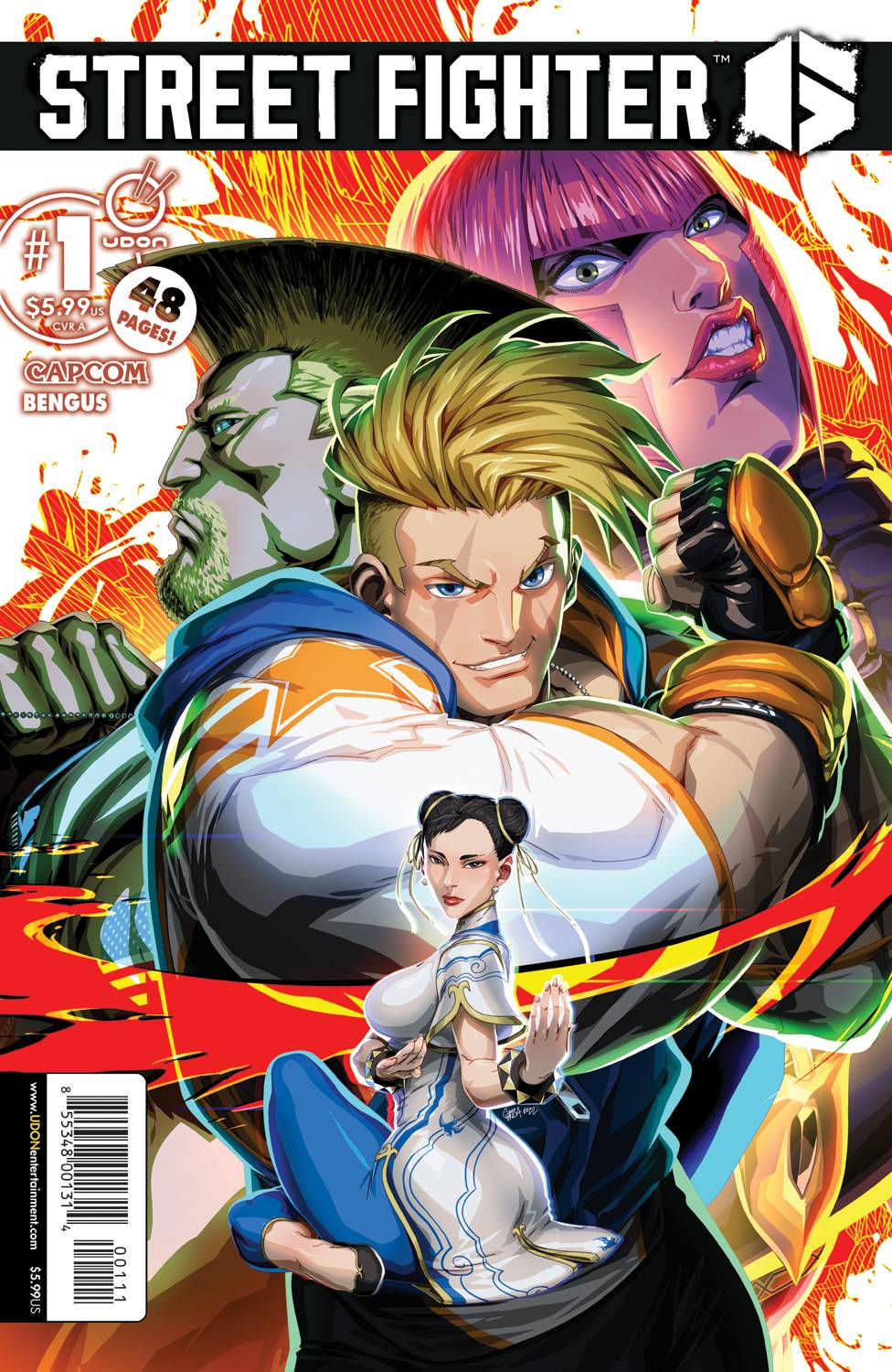 APR162014 - STREET FIGHTER UNLIMITED #7 CVR C MOVIE VAR - Previews World