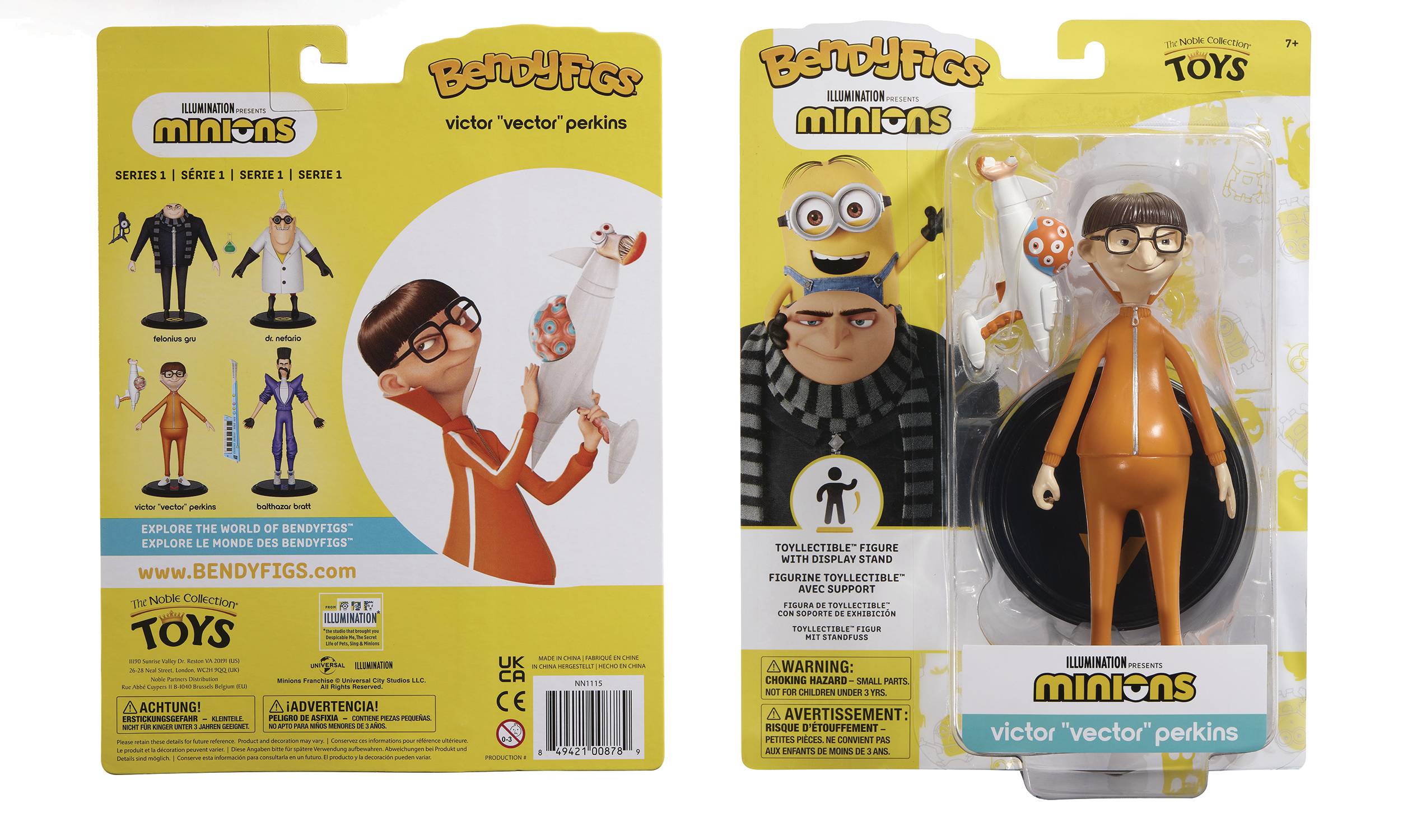 DEC229308 - MINIONS BENDYFIGS DR. NEFARIO AF - Previews World