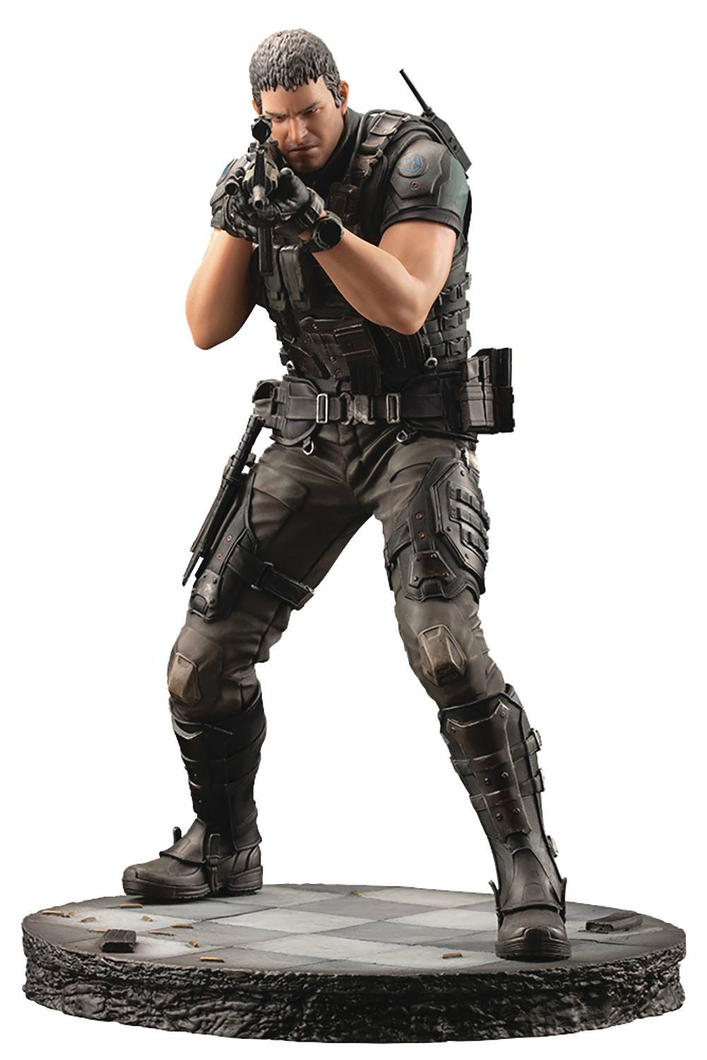 RESIDENT EVIL VENDETTA CHRIS REDFIELD ARTFX STATUE RENEW PKG