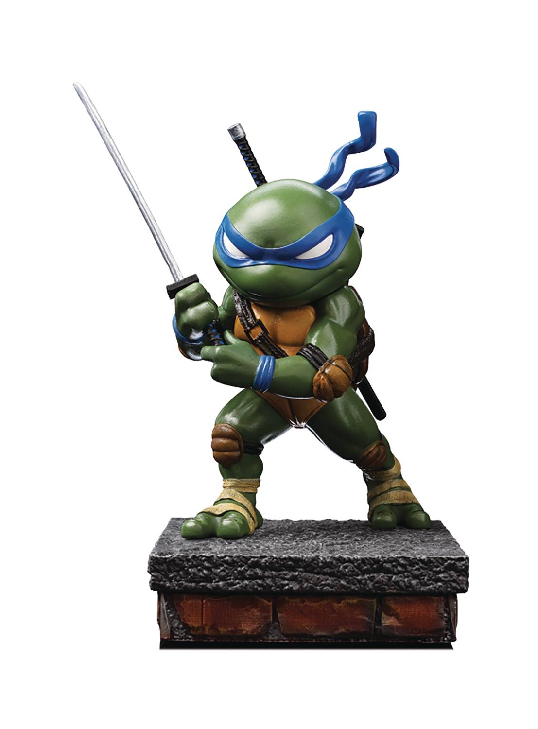 SDCC 2023 MINICO TMNT LEONARDO V2 PX PVC FIG