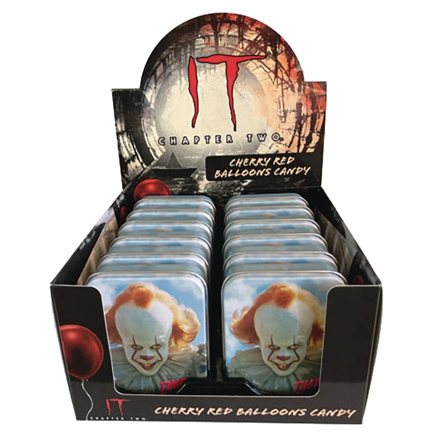 IT PENNYWISE CANDY TIN DISPLAY (JAN239369)