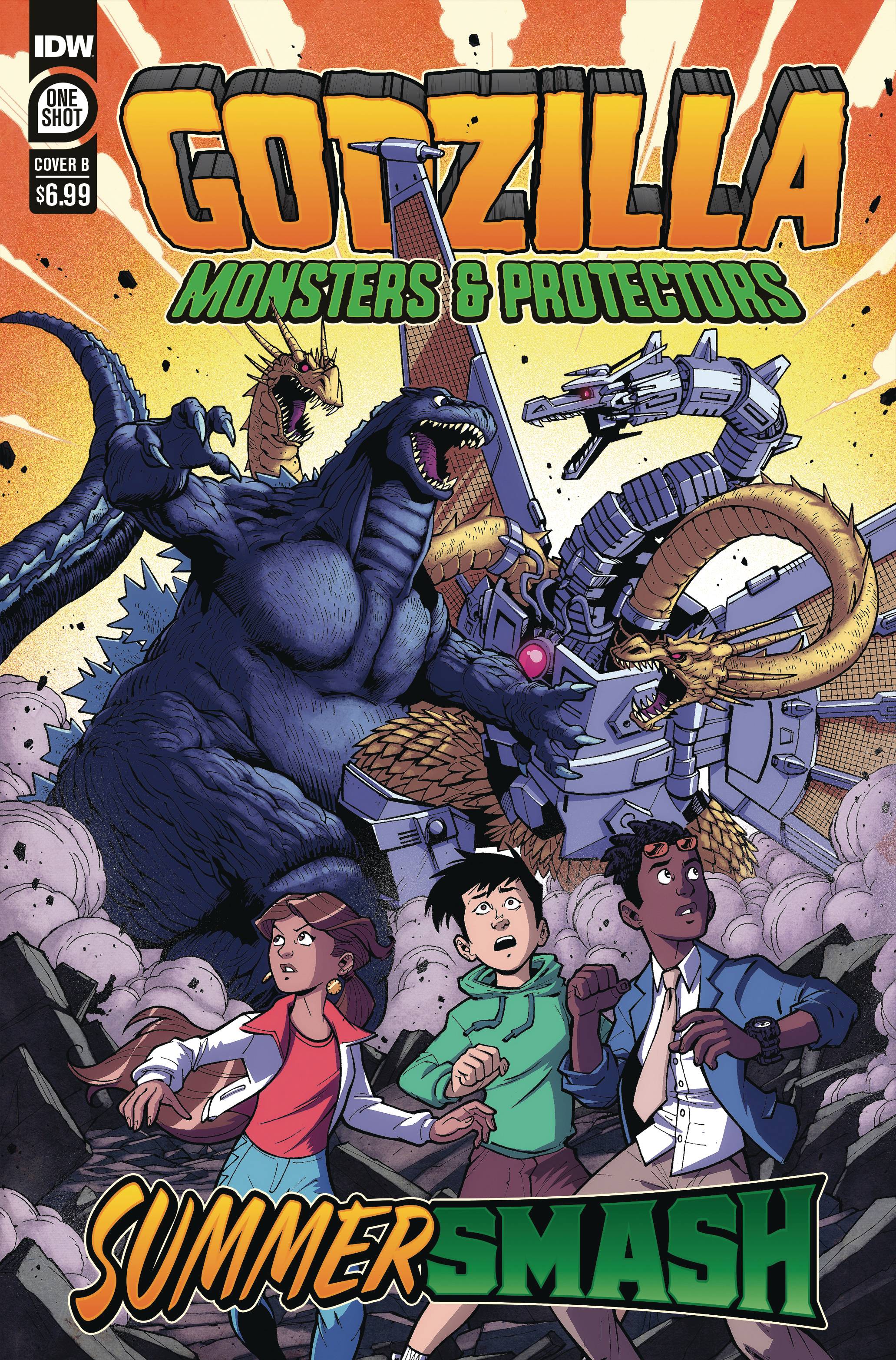 GODZILLA MONSTERS PROTECTORS SUMMER SMASH #1 CVR A SCHOENING