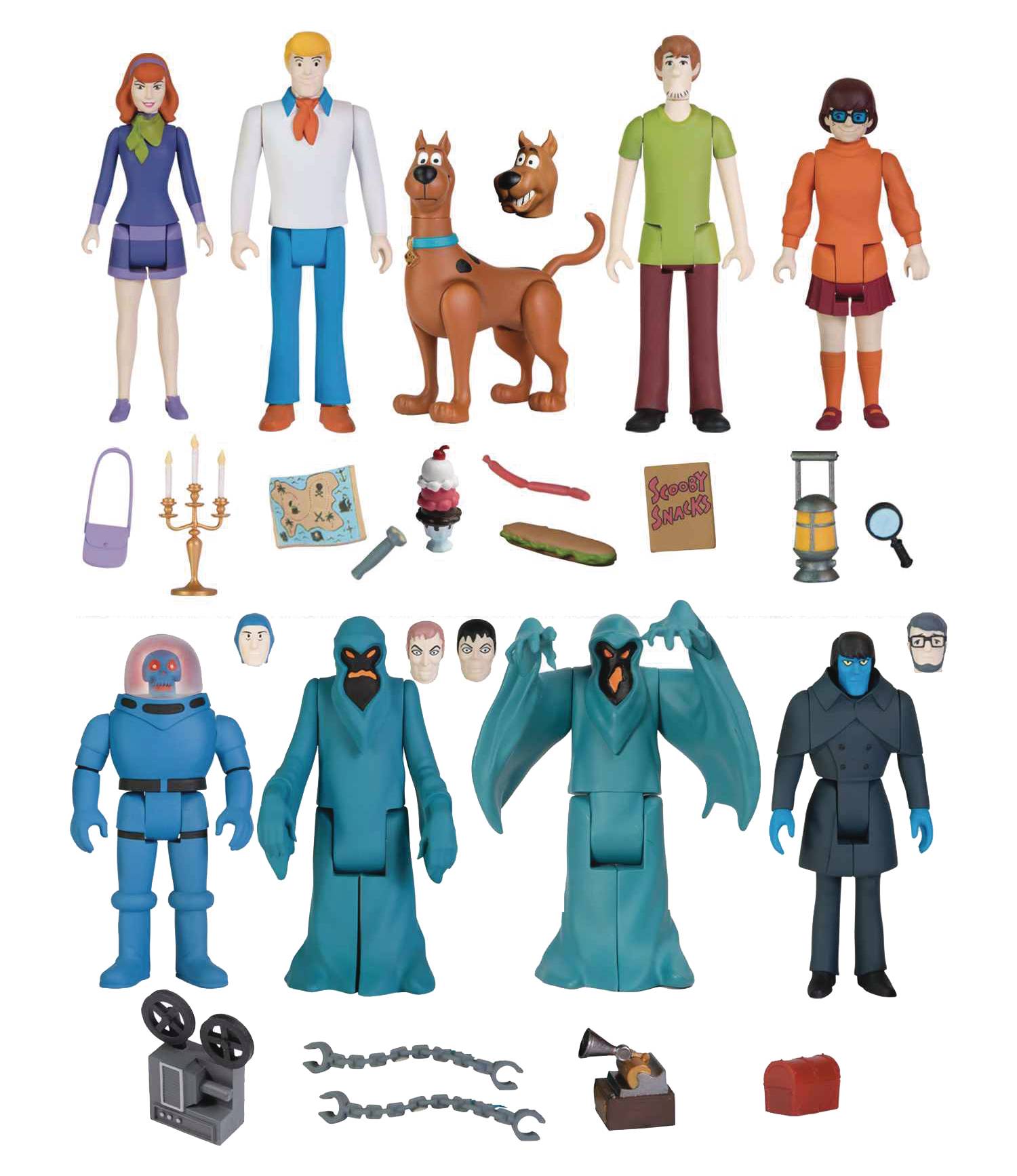 Scooby doo deals action figure set