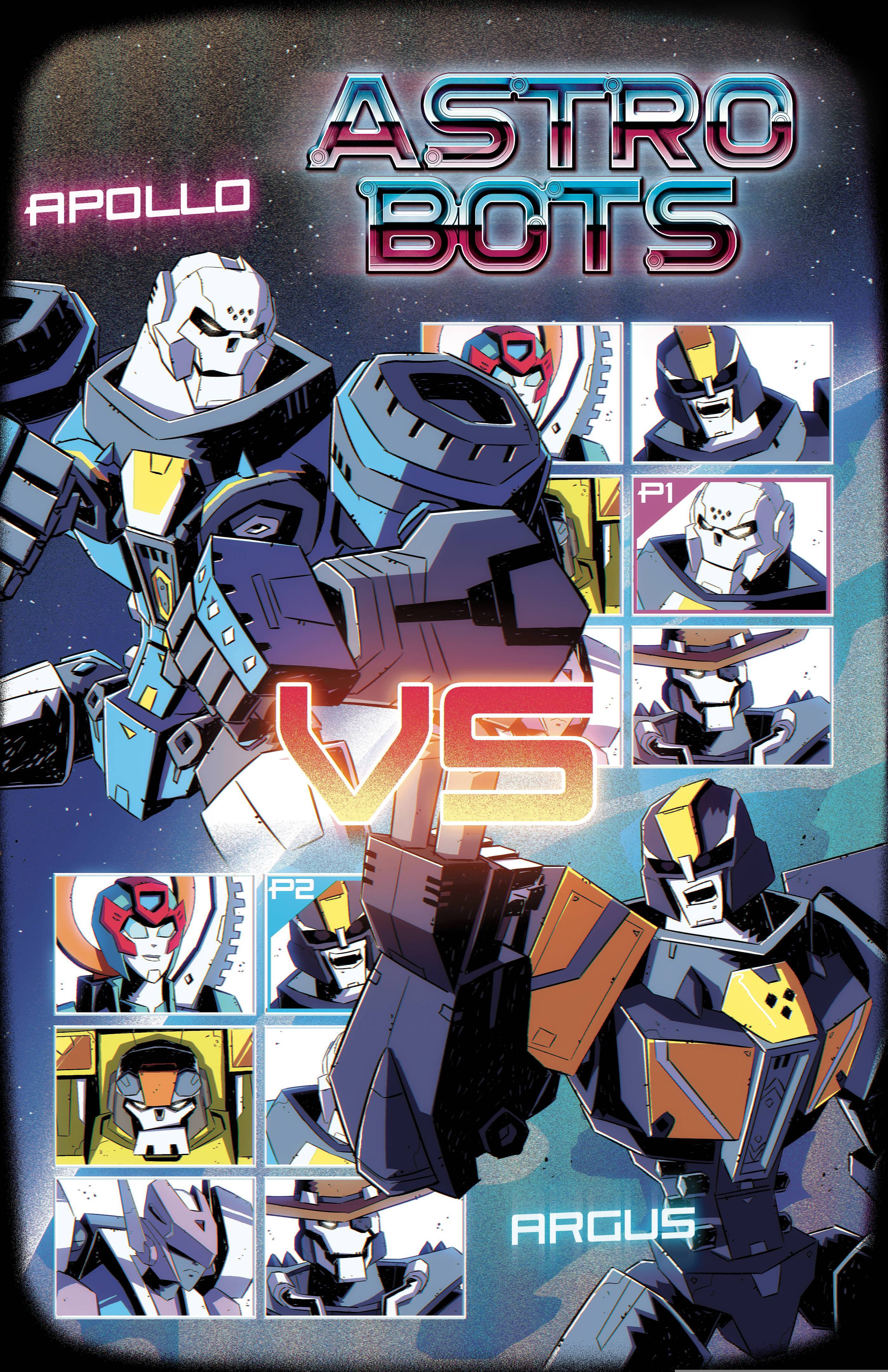 ASTROBOTS #5 (OF 5) CVR B BURCHAM FIGHTING GAME VAR (MR)