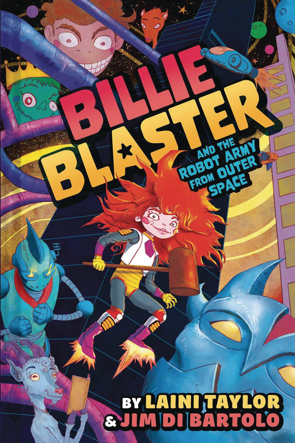 BILLIE BLASTER & ROBOT ARMY FROM OUTER SPACE HC GN
