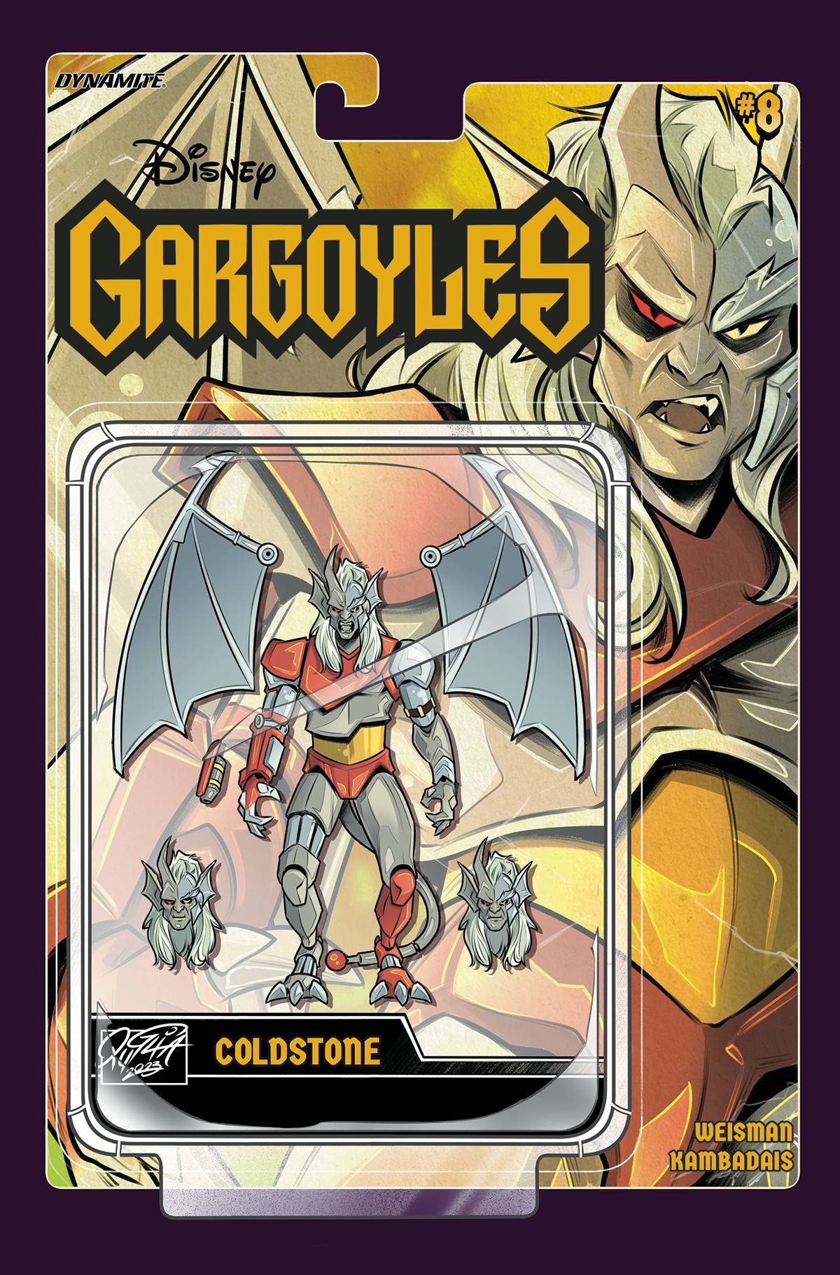 MAY230551 - GARGOYLES #8 CVR I 10 COPY INCV ACTION FIGURE - Previews World