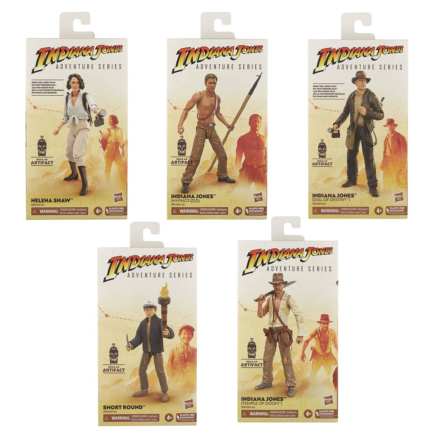 INDIANA JONES ADV SER 6IN AF ASST 202302 SKULL TEMPLE