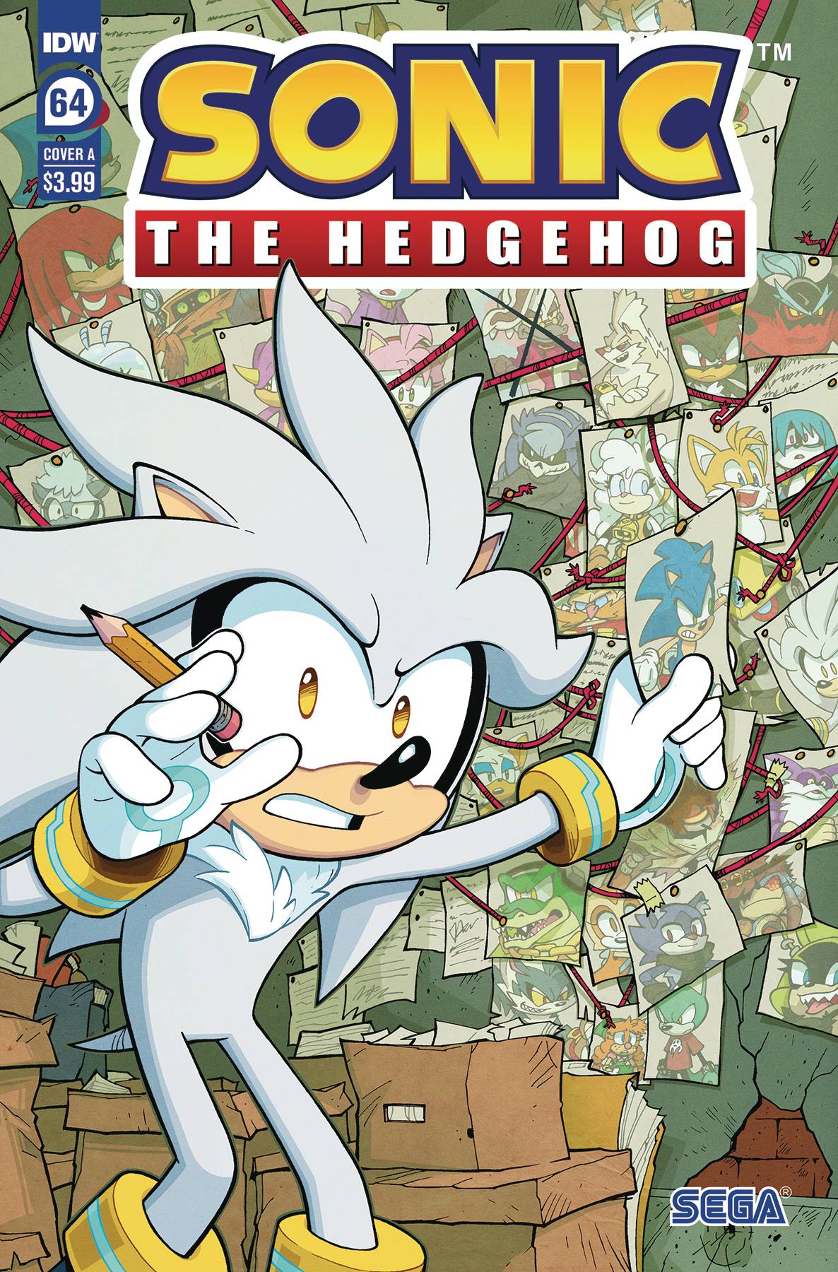 Silver The Hedgehog Comics