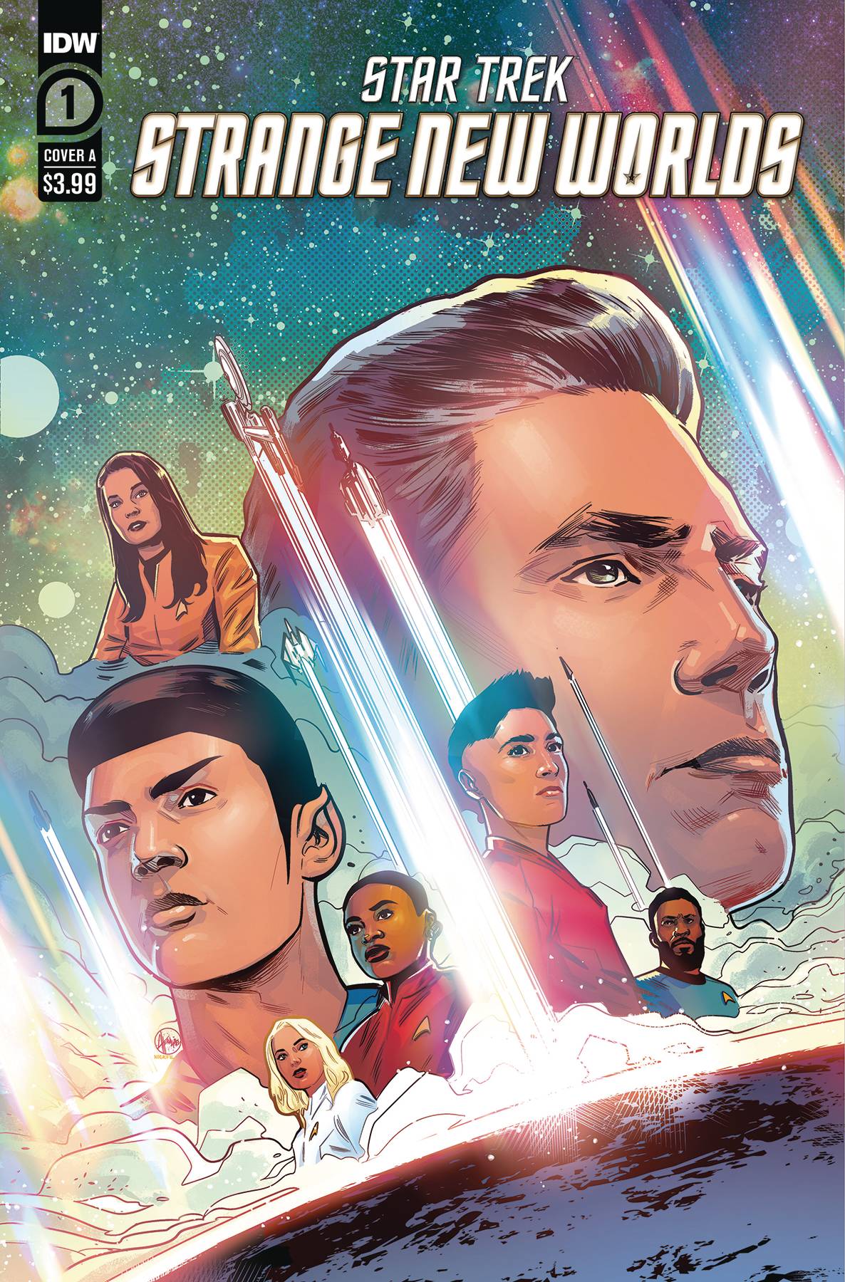 STAR TREK SNW SCORPIUS RUN #1 CVR A HERNANDEZ