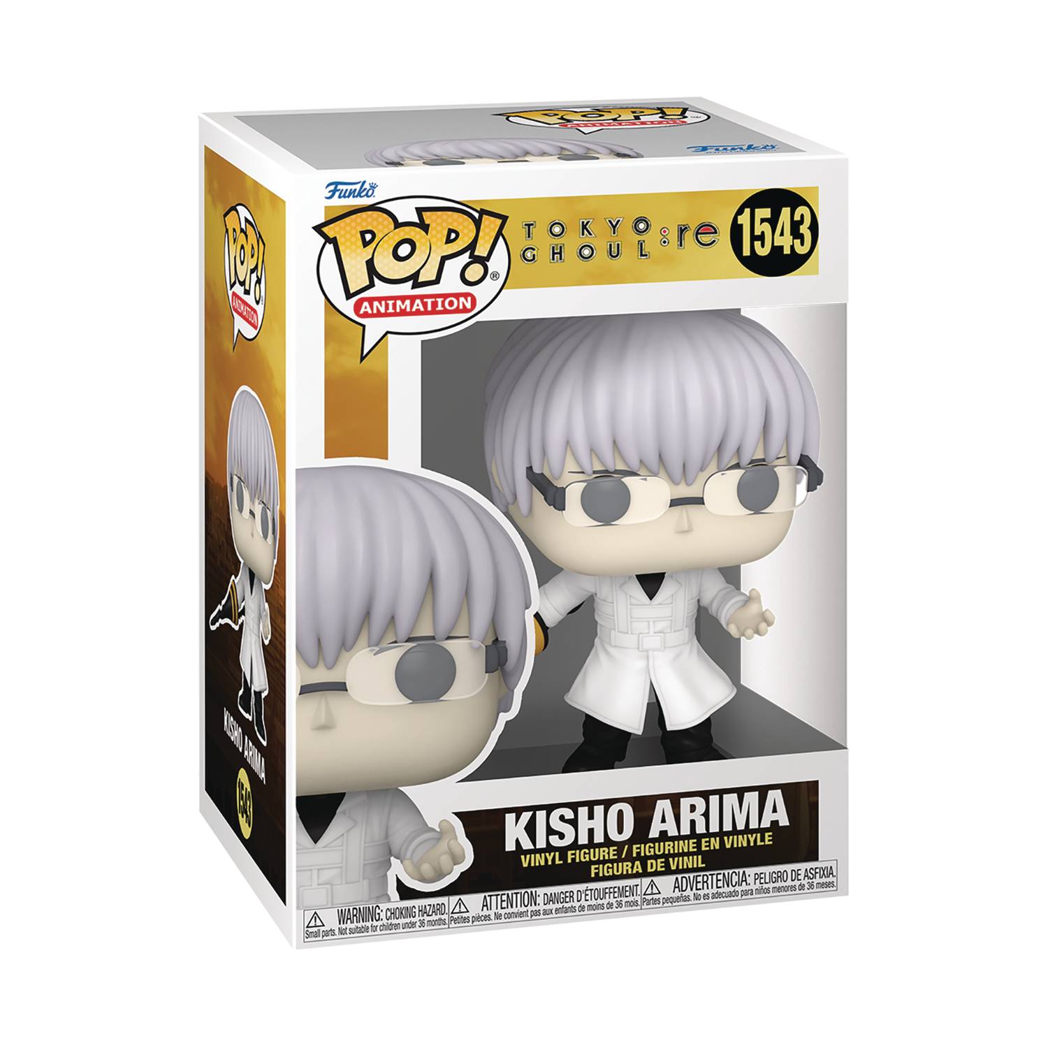 POP ANIMATION TOKYO GHOUL RE KISHO ARIMA VIN FIG