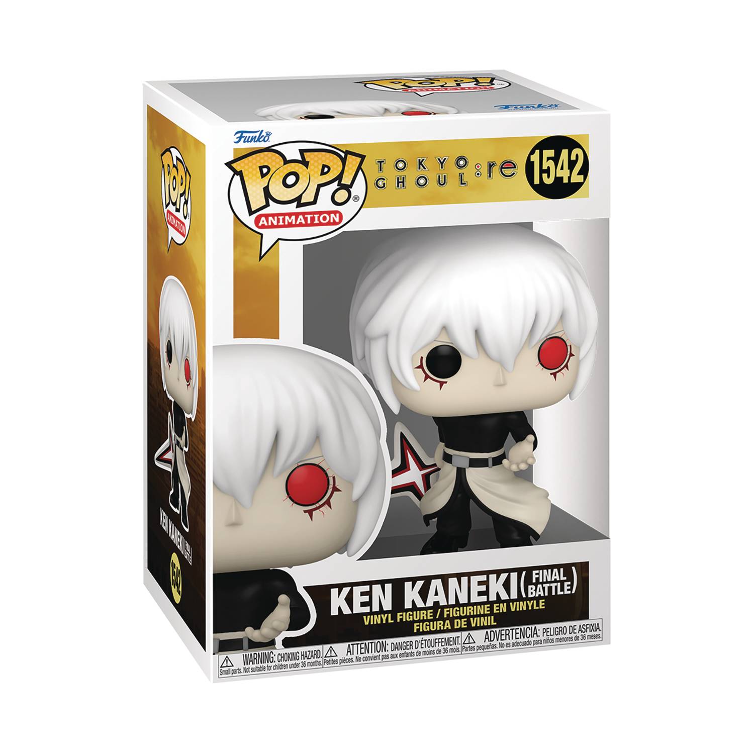 POP ANIMATION TOKYO GHOUL RE KEN KANEKI LAST BATTLE VIN FIG