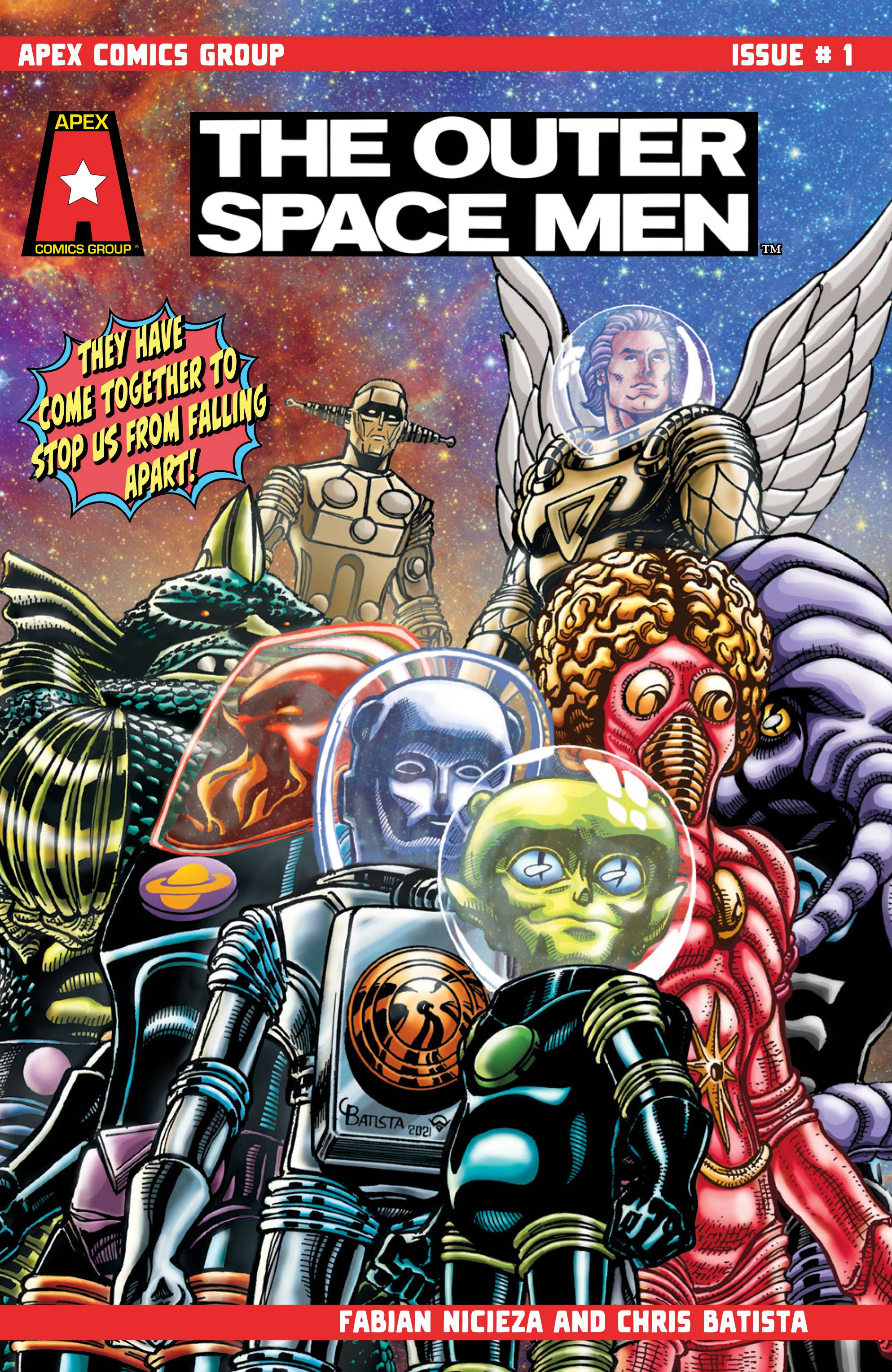 THE OUTER SPACE MEN #1 CVR A BATISTA & RAMOS JR