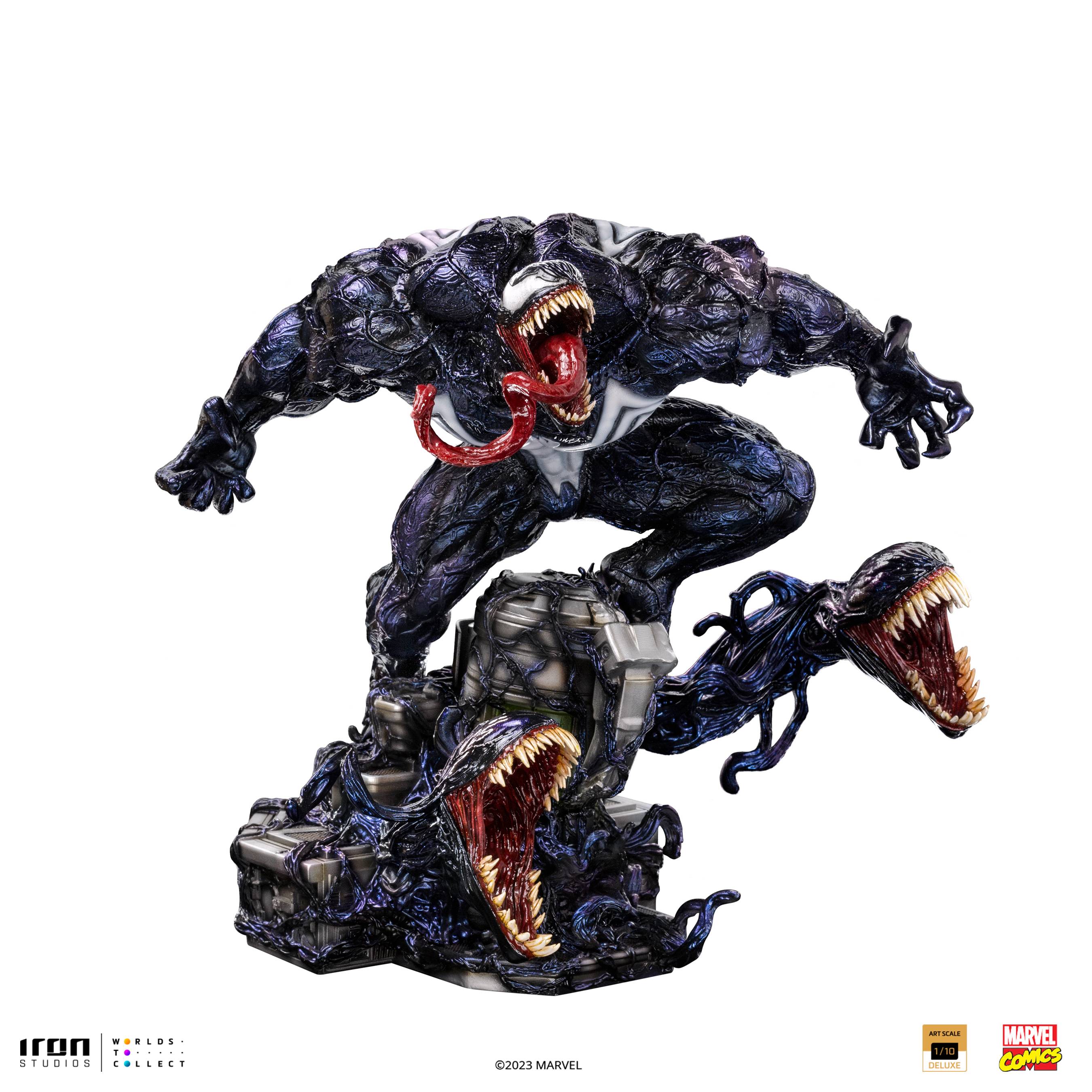 SPIDER-MAN VS VILLAINS VENOM DELUXE ART SCALE 1/10 STATUE (N