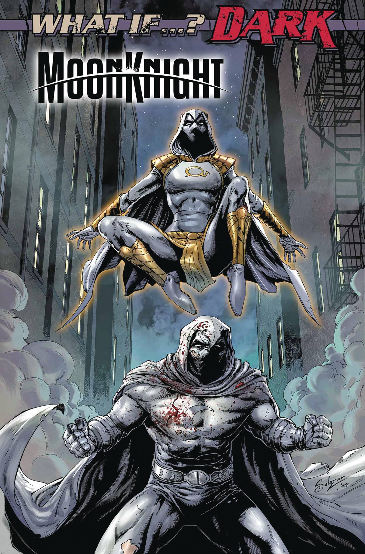 JUN231811 - WHAT IF DARK MOON KNIGHT #1 SILVER SGN SCHULTZ - Previews World