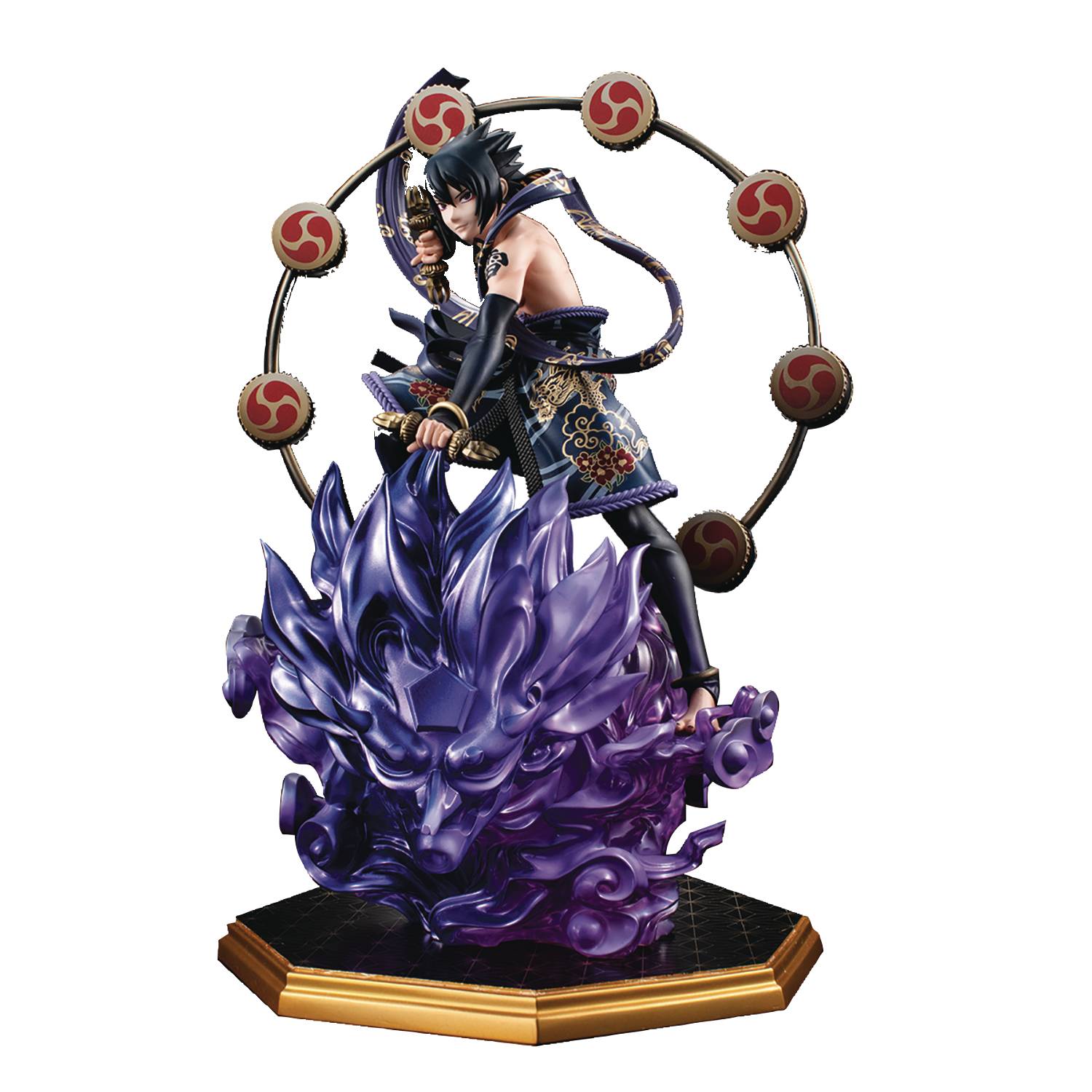 PRE-ORDER Sasuke Uchiha - Thunder God Statue – Replay Toys LLC