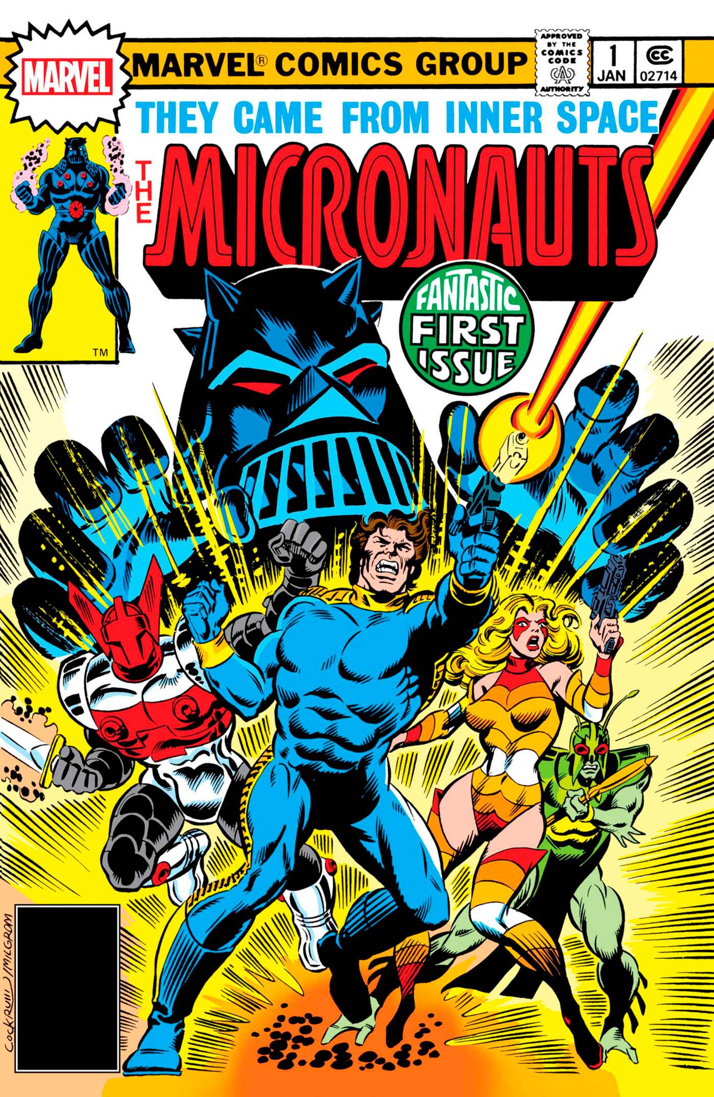 MICRONAUTS #1 FACSIMILE EDITION