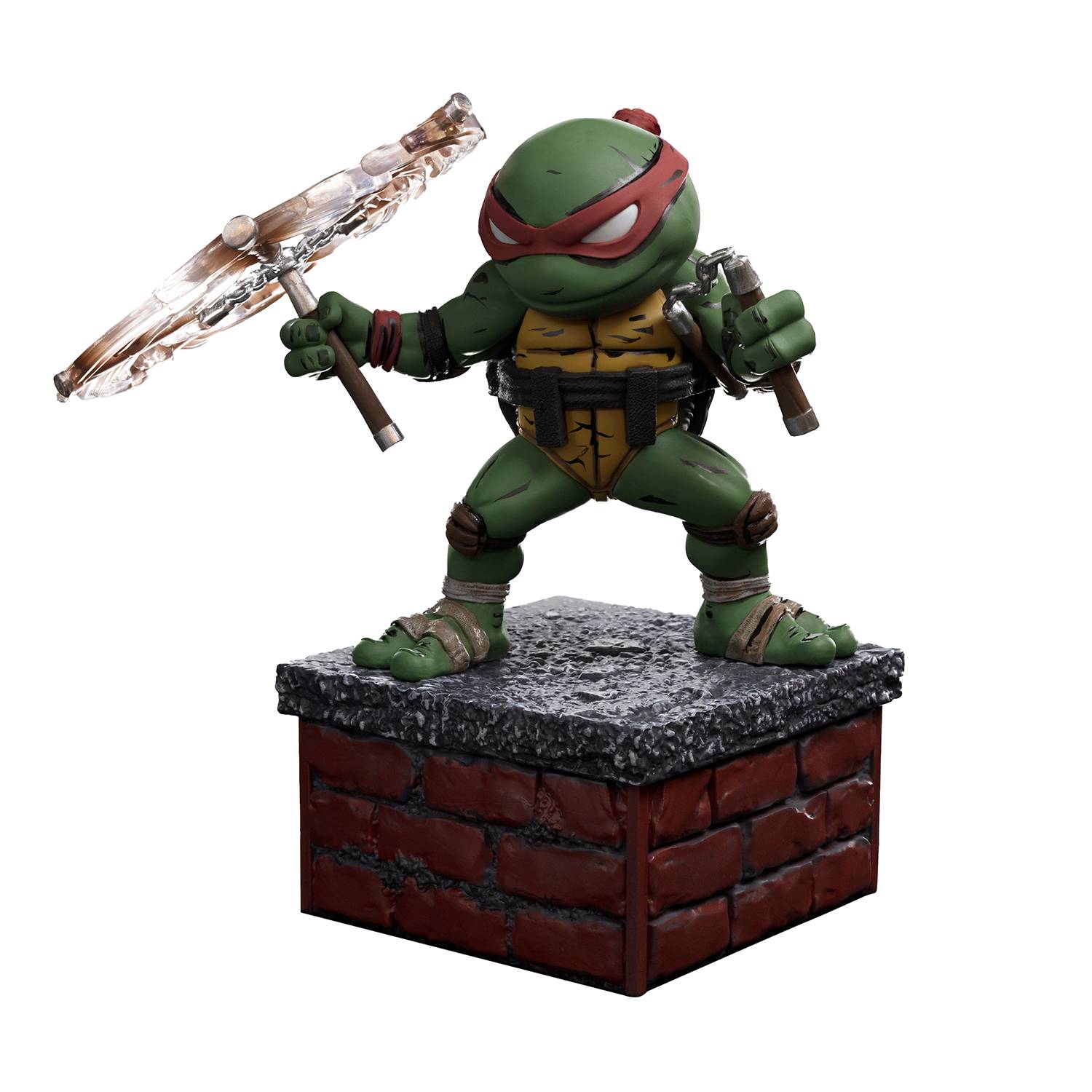 MINICO TMNT MICHAELANGELO V2 RED MASKS VER PX PVC FIG