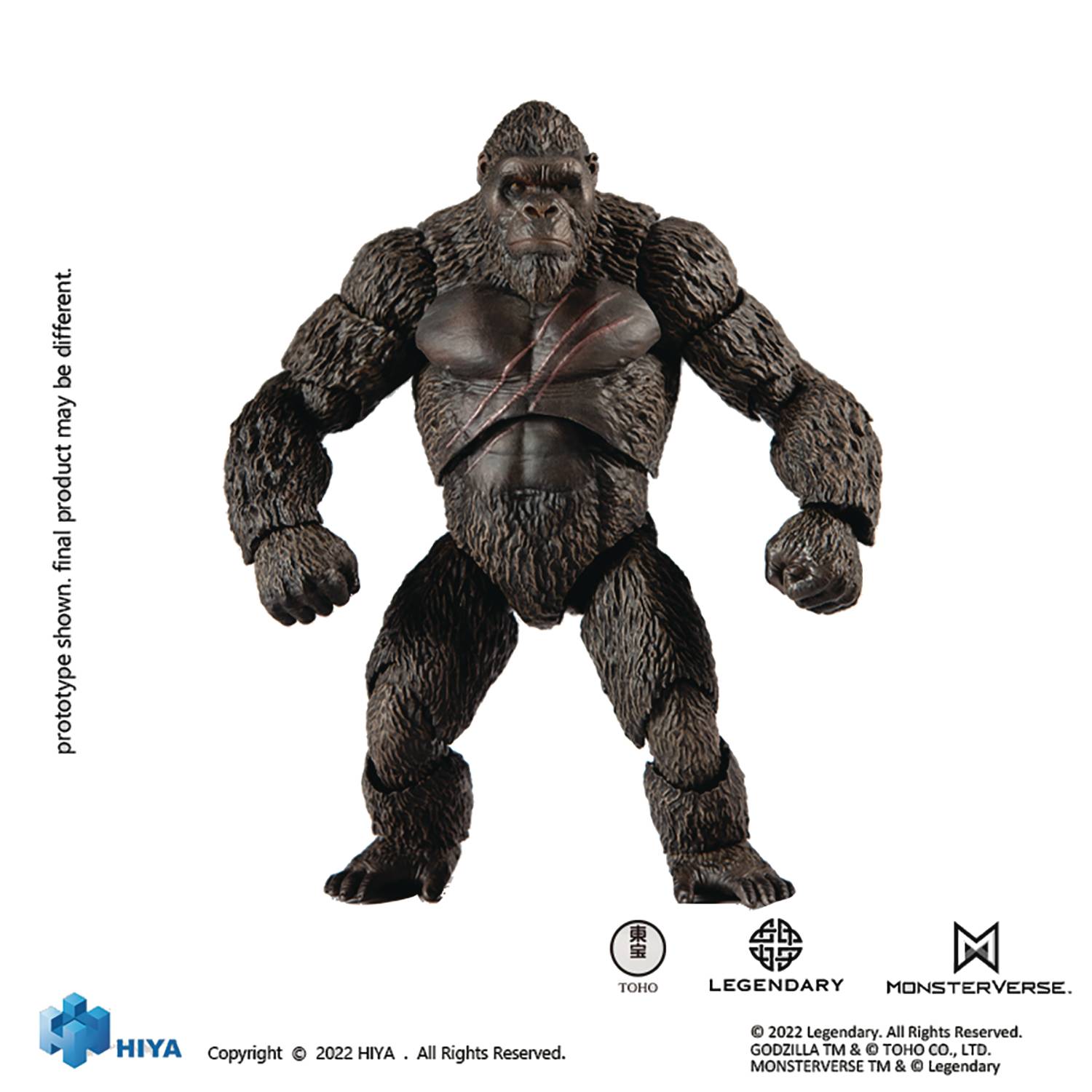 APR238096 - GODZILLA VS KONG EXQUISITE BASIC KONG NON-SCALE PX AF