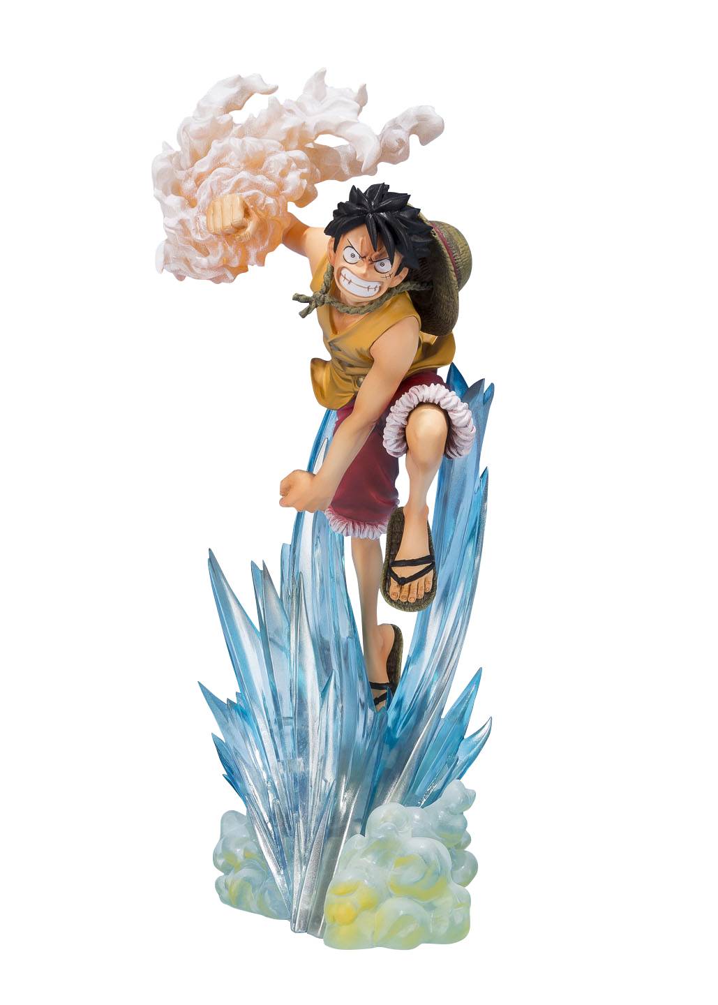 New Monkey D Luffy Punching Pose One Piece Anime Action Figure Toy Statue  Gear | eBay
