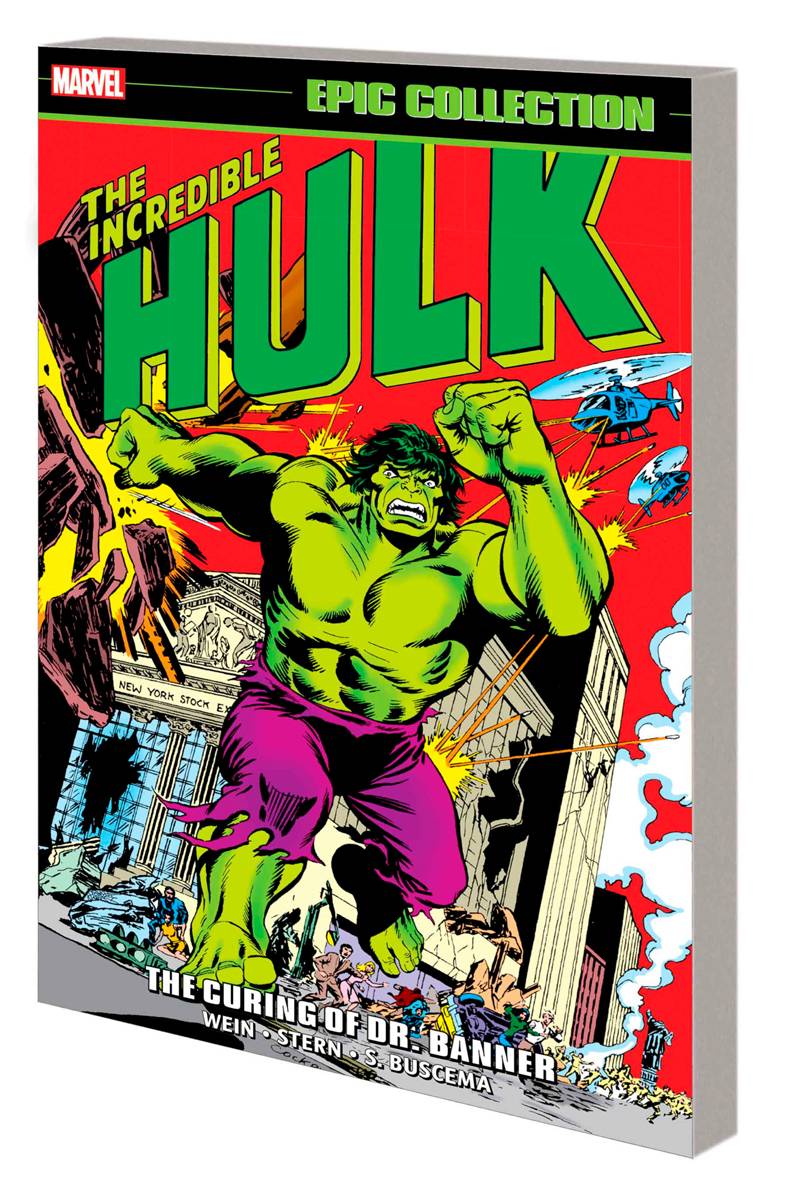 INCREDIBLE HULK EPIC COLLECTION THE CURING OF DR BANNER TP