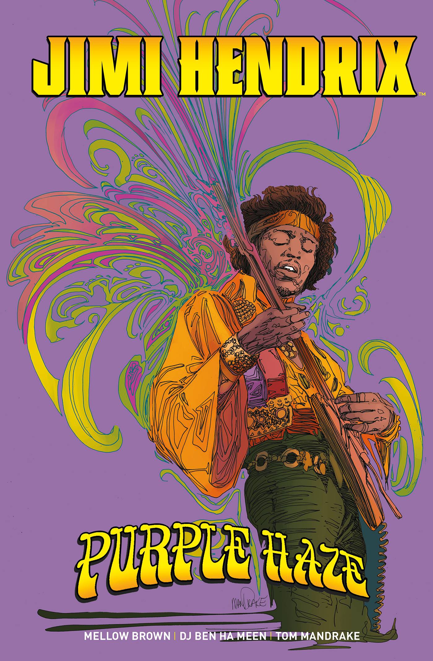 JIMI HENDRIX PURPLE HAZE DM ED HC (RES) (MR)