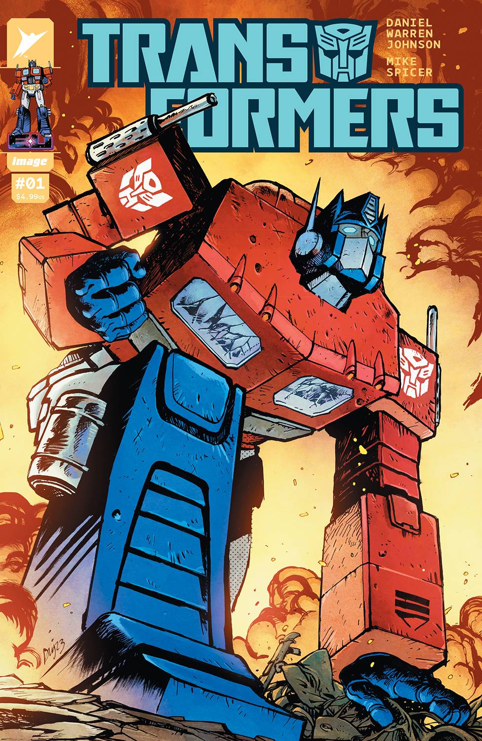 AUG230407 - TRANSFORMERS #1 CVR A JOHNSON - Previews World