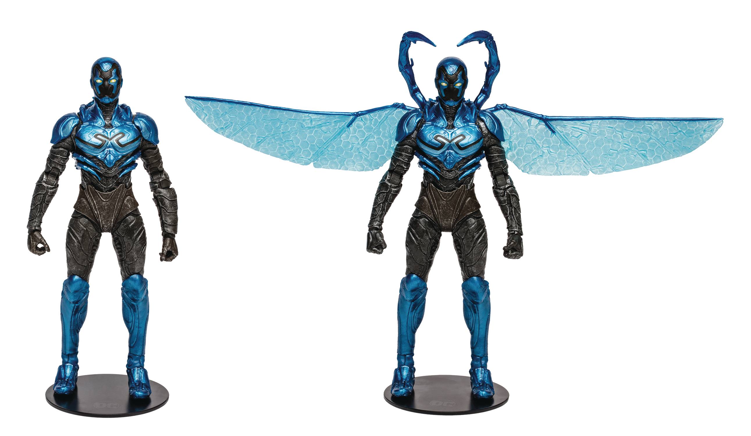  McFarlane - DC Multiverse - Blue Beetle Movie 7 - Blue Beetle  : Toys & Games