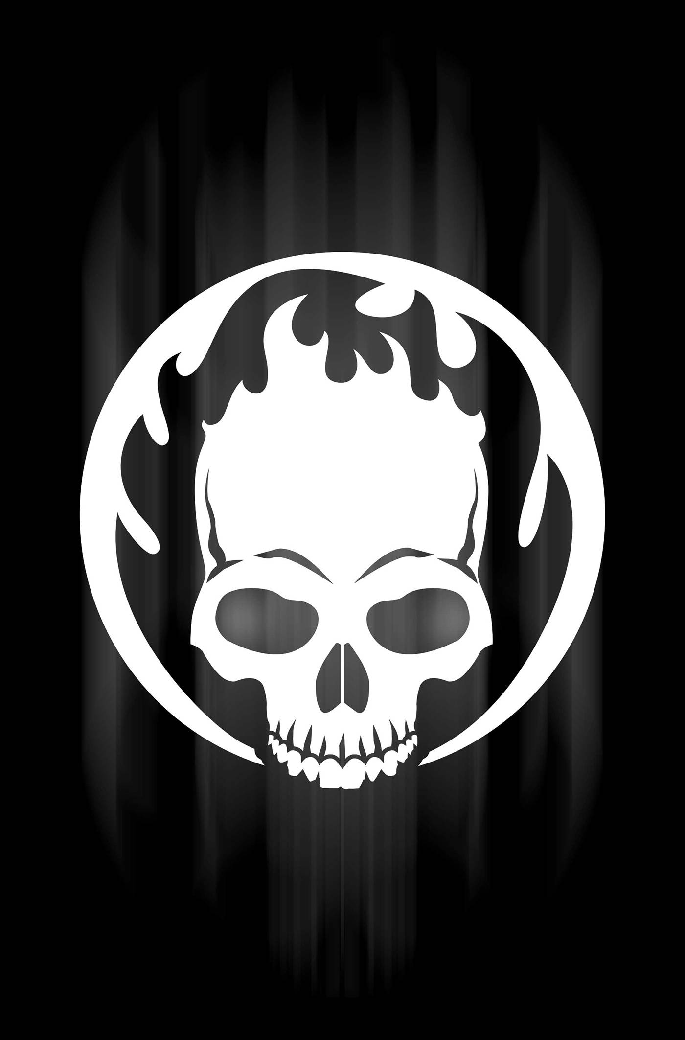Transparent Ghost Rider Logo Png - Ghost Rider Black And Blue, Png Download  - kindpng