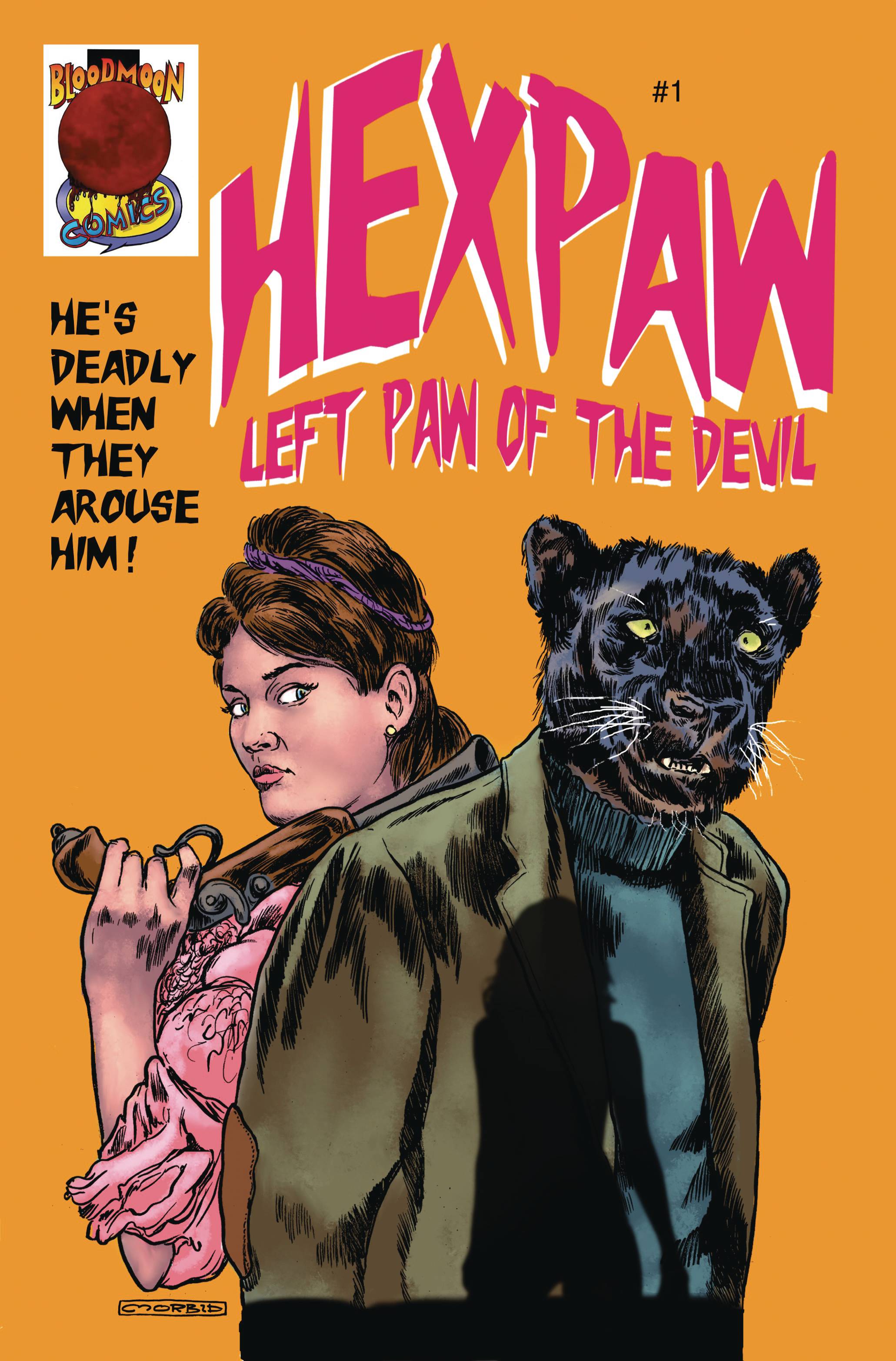 HEXPAW LEFT PAW OF DEVIL #1 CVR A MARKWART