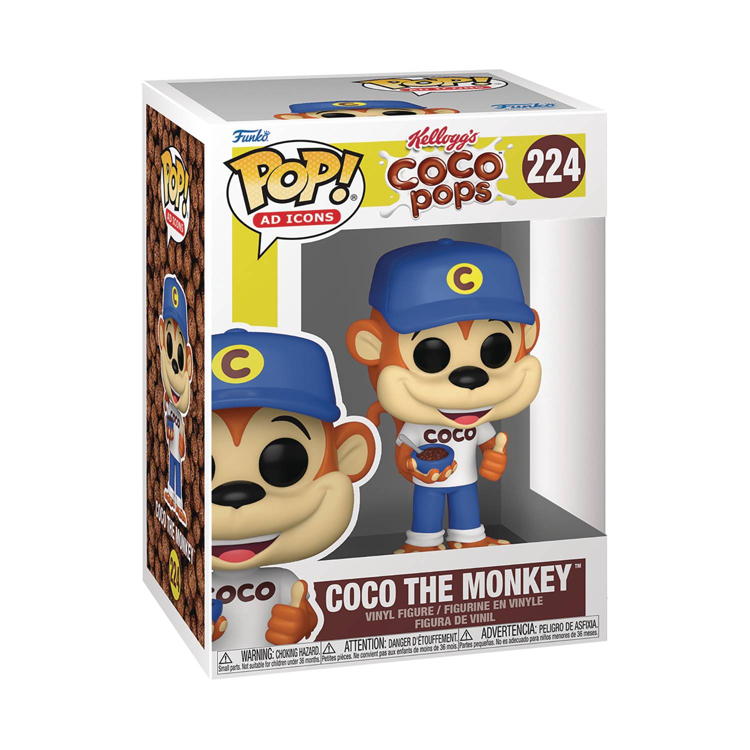 POP AD ICON KELLOGGS COCO THE MONKEY VIN FIG