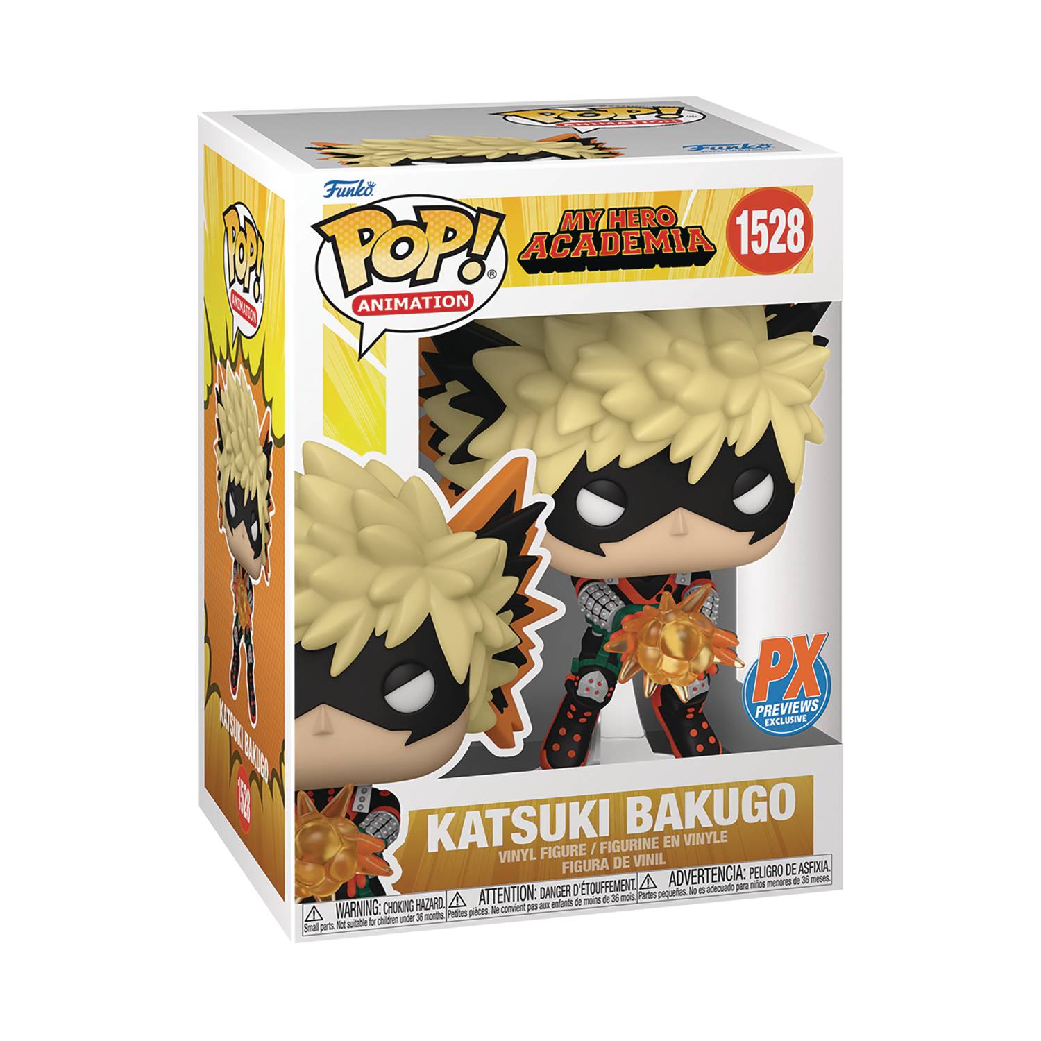 POP ANIMATION MHA BAKUGO PX VIN FIG