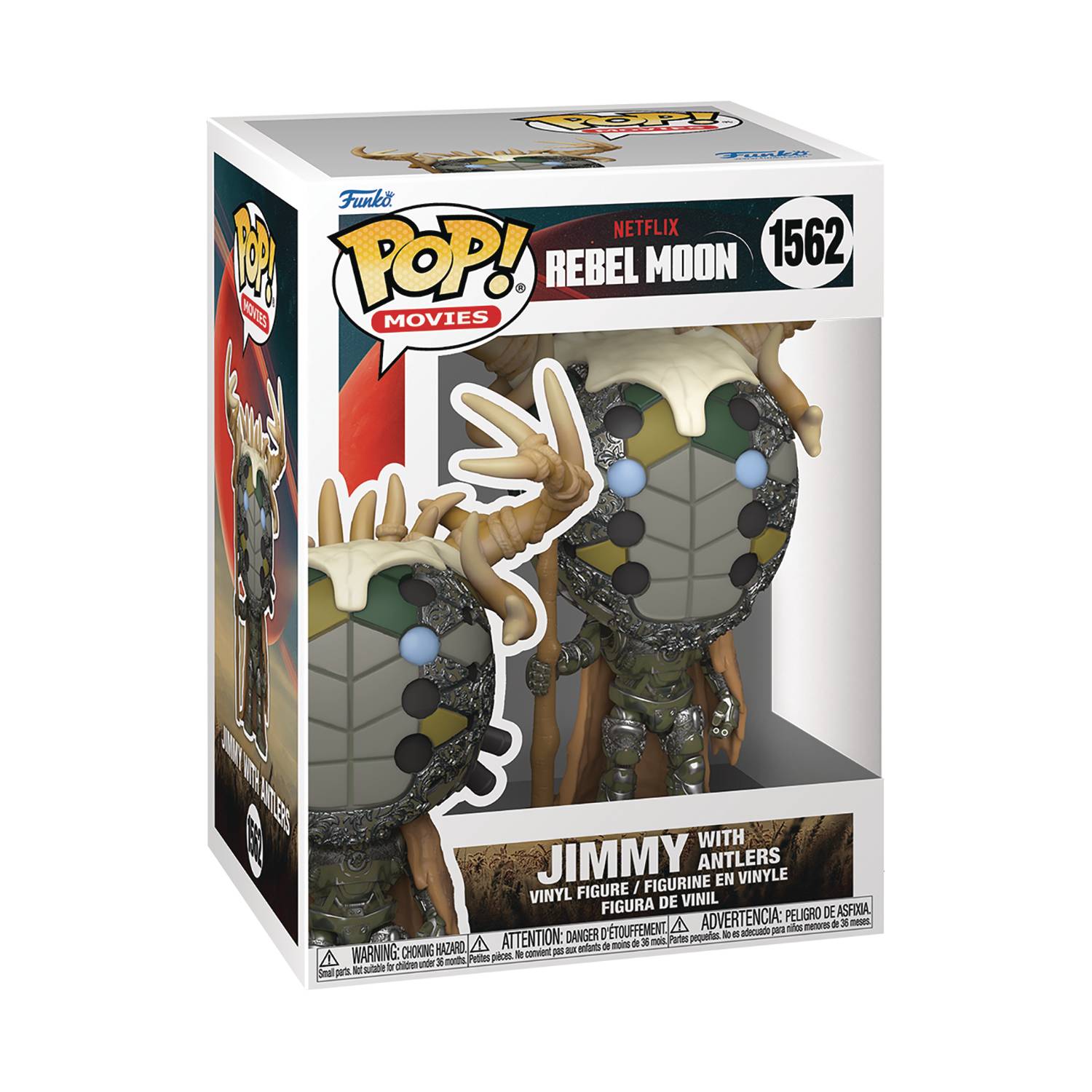 POP MOVIES REBEL MOON S2 JIMMY W/ ANTLERS VIN FIG