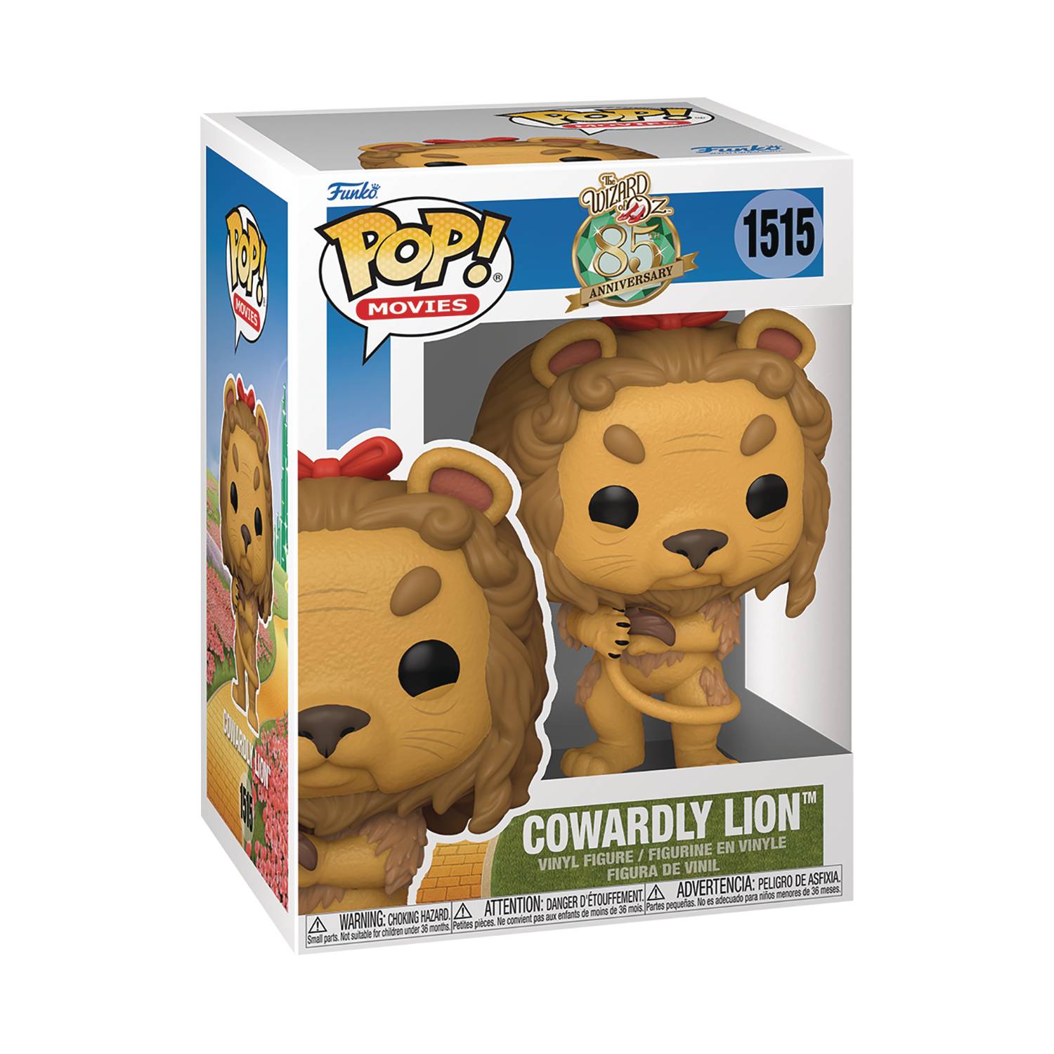 POP MOVIES WIZARD OF OZ COWARDLY LION W CH FL VIN FIG