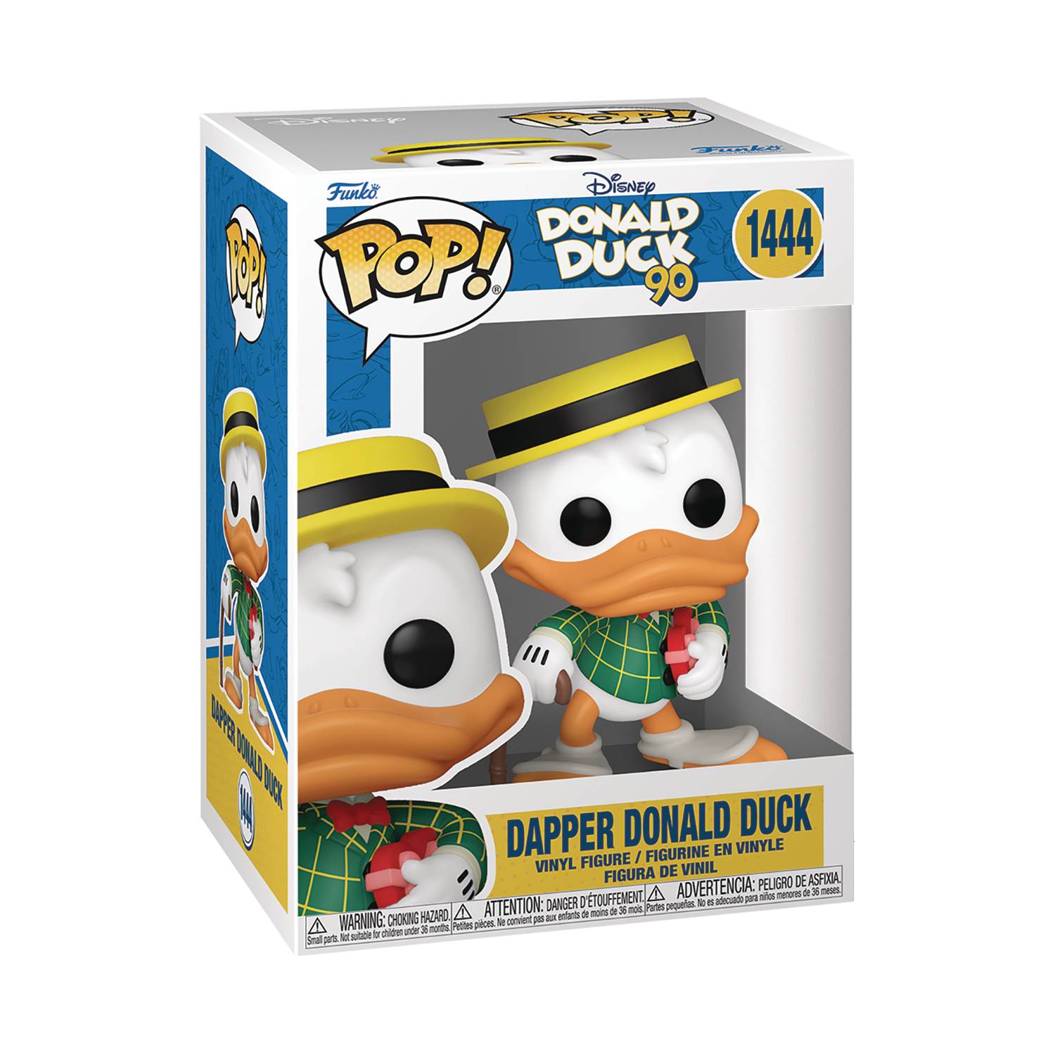 POP DISNEY DONALD DUCK 90TH DONALD DUCK DAPPER VIN FIG