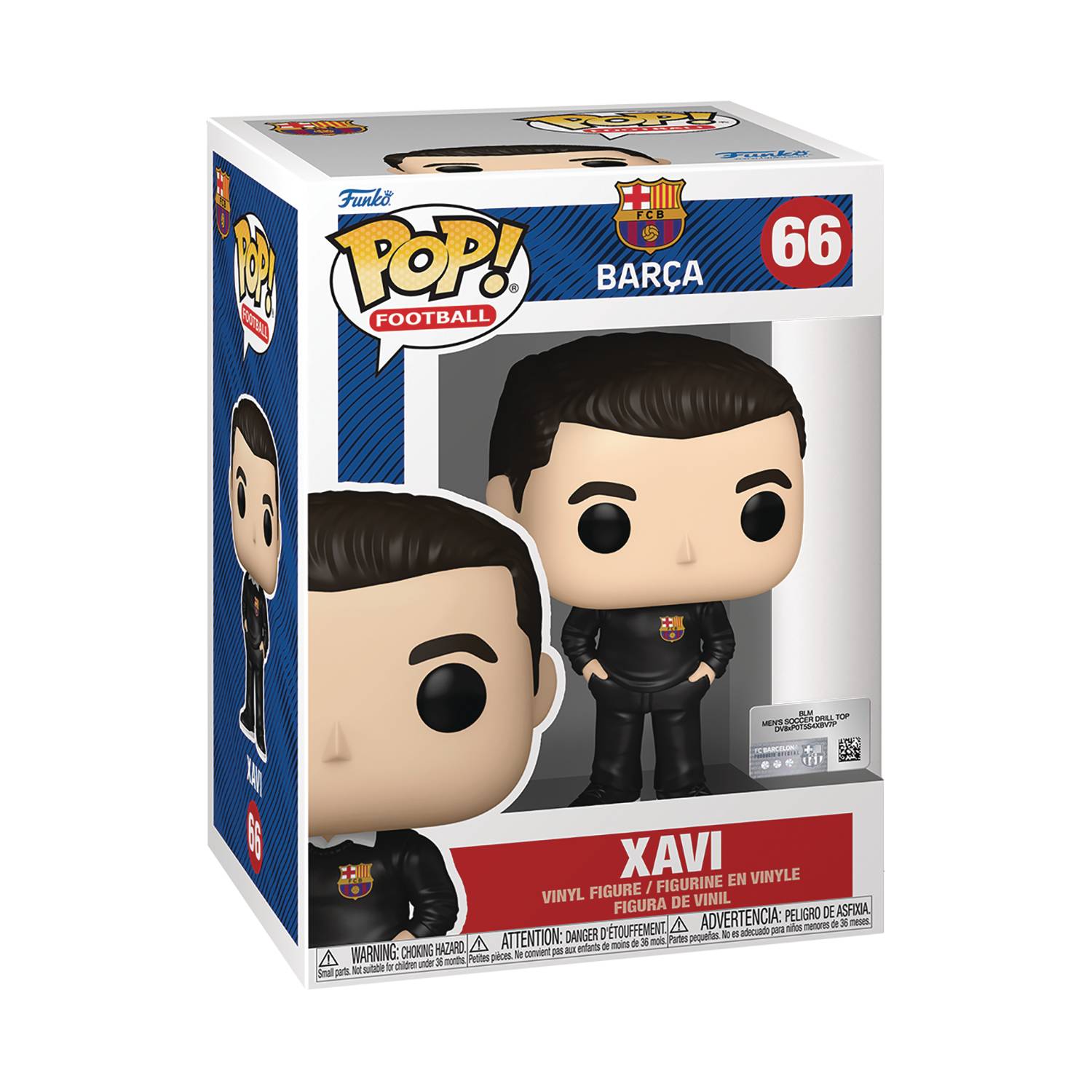 POP FOOTBALL BARCELONA XAVI W CH VIN FIG