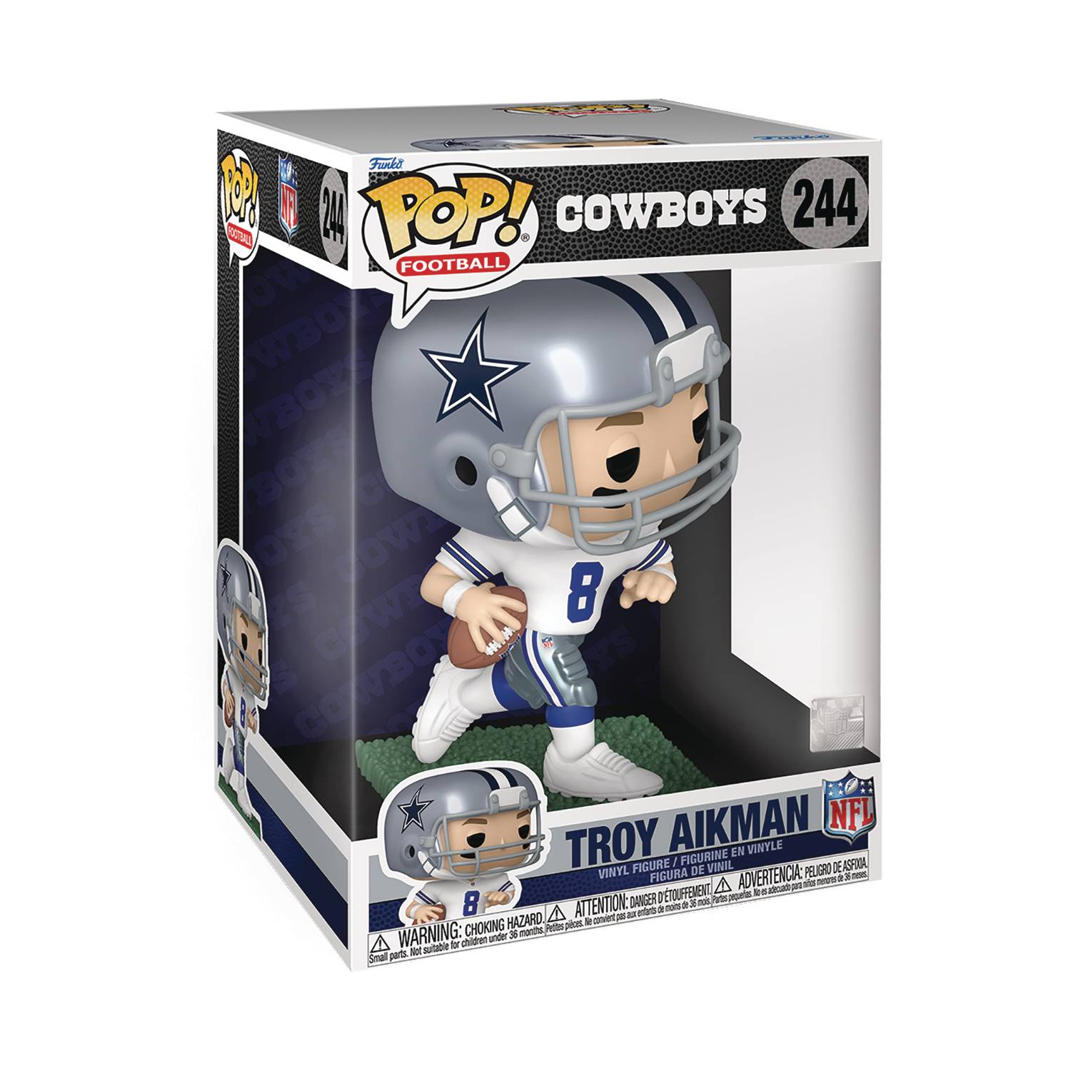 POP NFL LEGENDS COWBOYS TROY AIKMAN 10IN VIN FIG